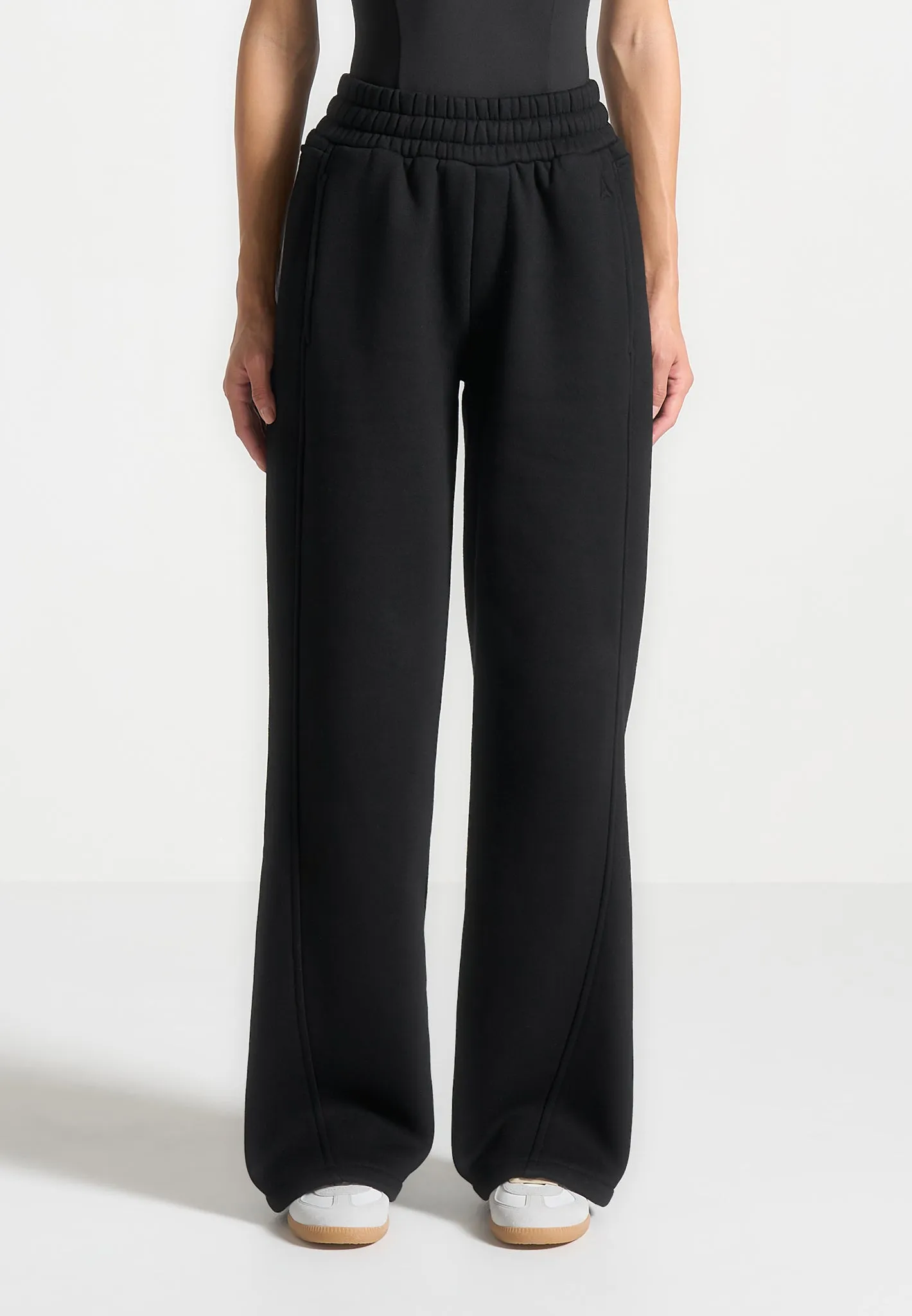 StretchFit Design RecycledBlend Iris Relaxed Joggers - Black