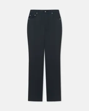 Soft Feel Jacoba - Slip Satin Pants - Black