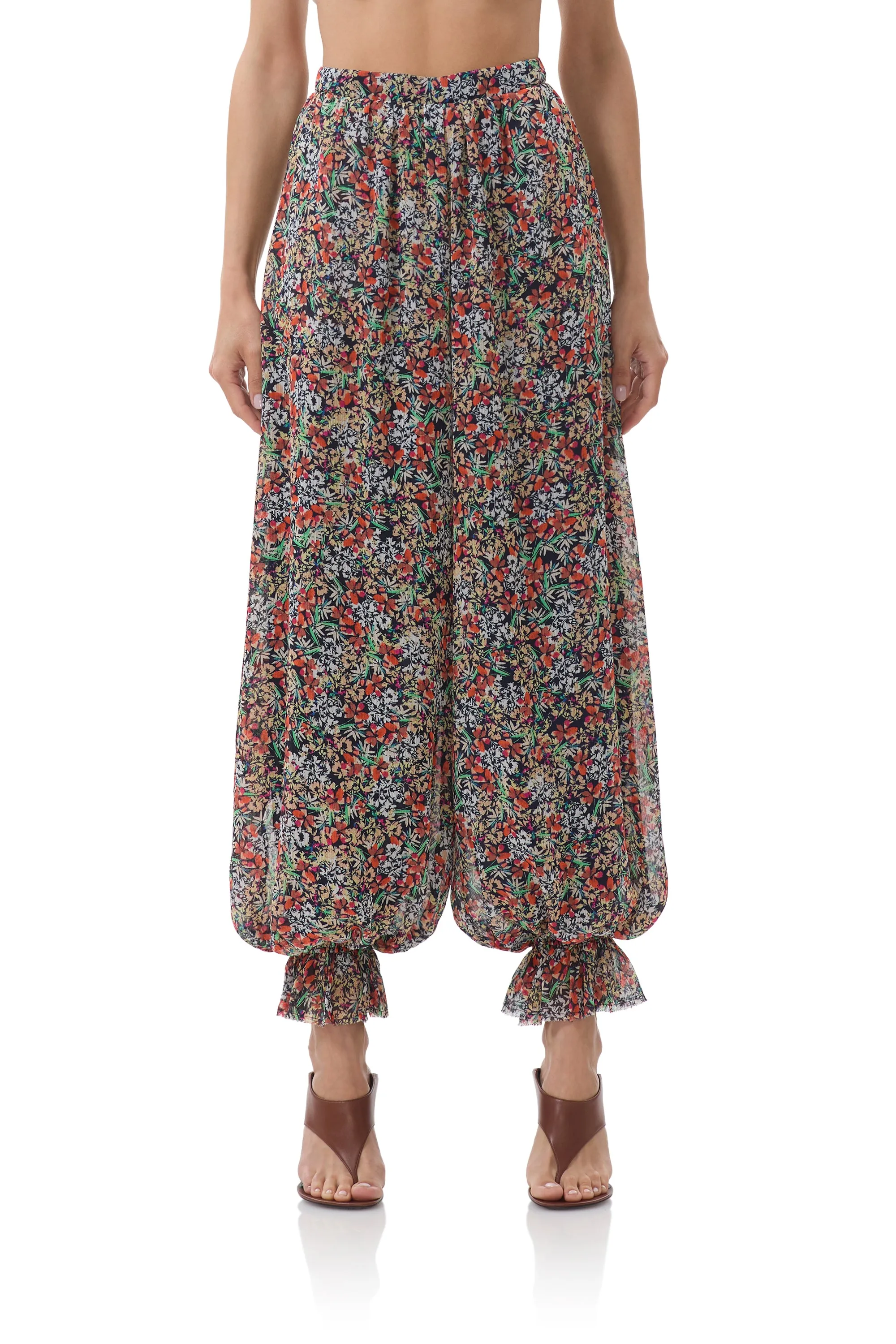 James Pant - Navy Ditsy Non Irritating Tags Denim finish