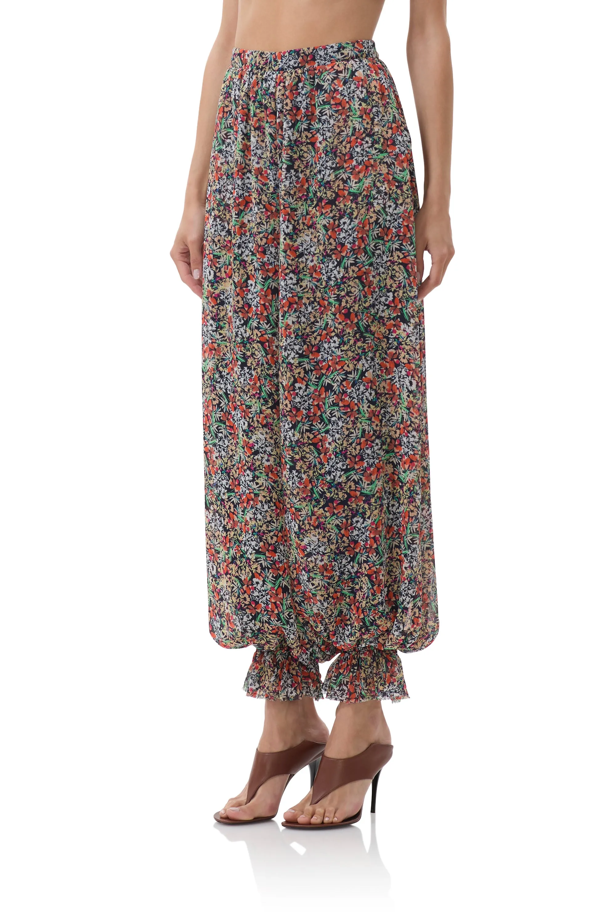 James Pant - Navy Ditsy Light Fit Wear