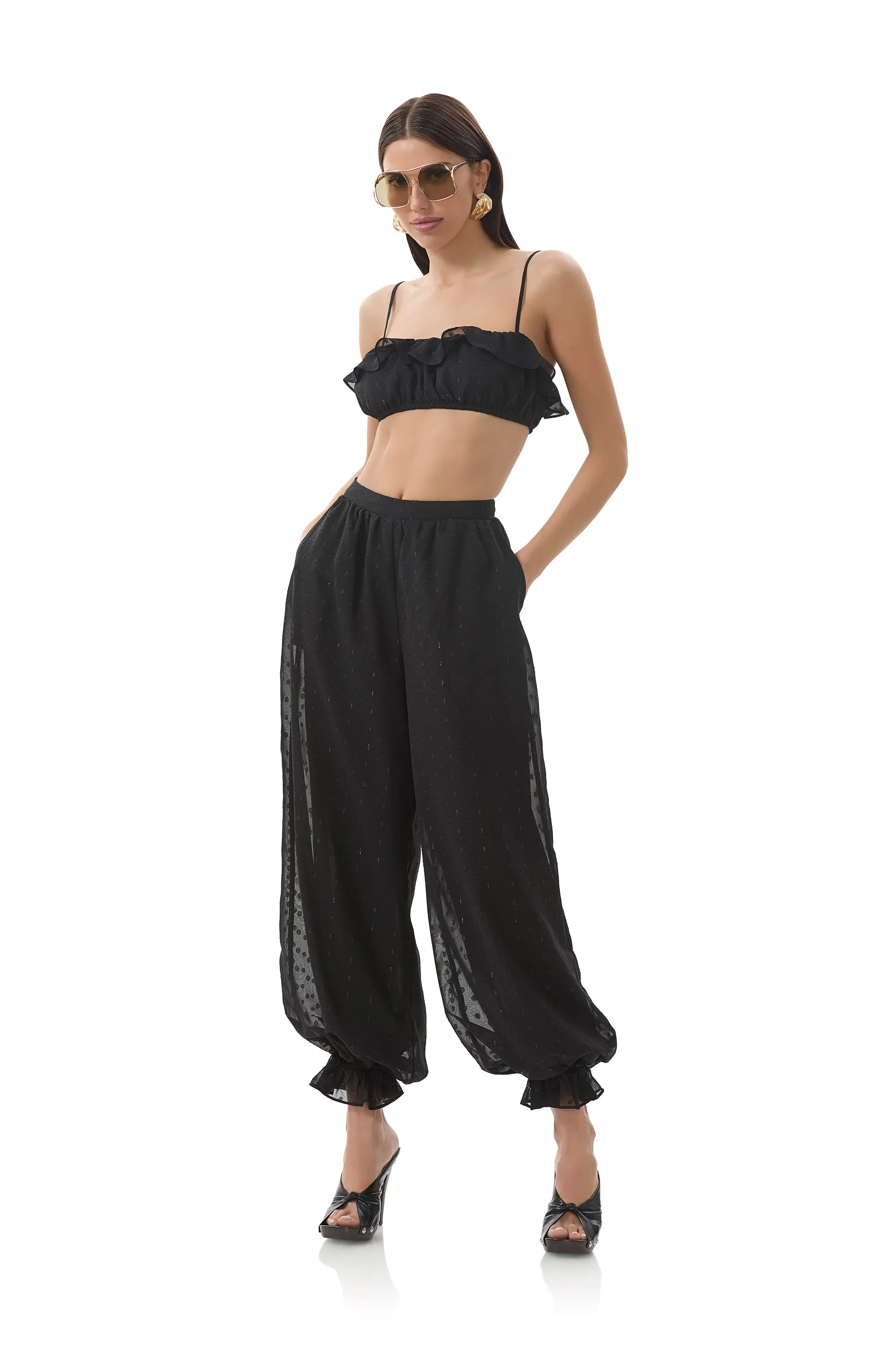 Stretch Comfort Hidden Zip Pockets James Pant - Noir