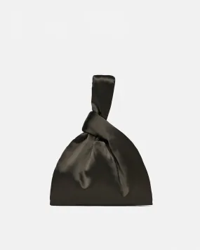 Durable Stitch Pattern Jen - Slip Satin Bag - Dark Green