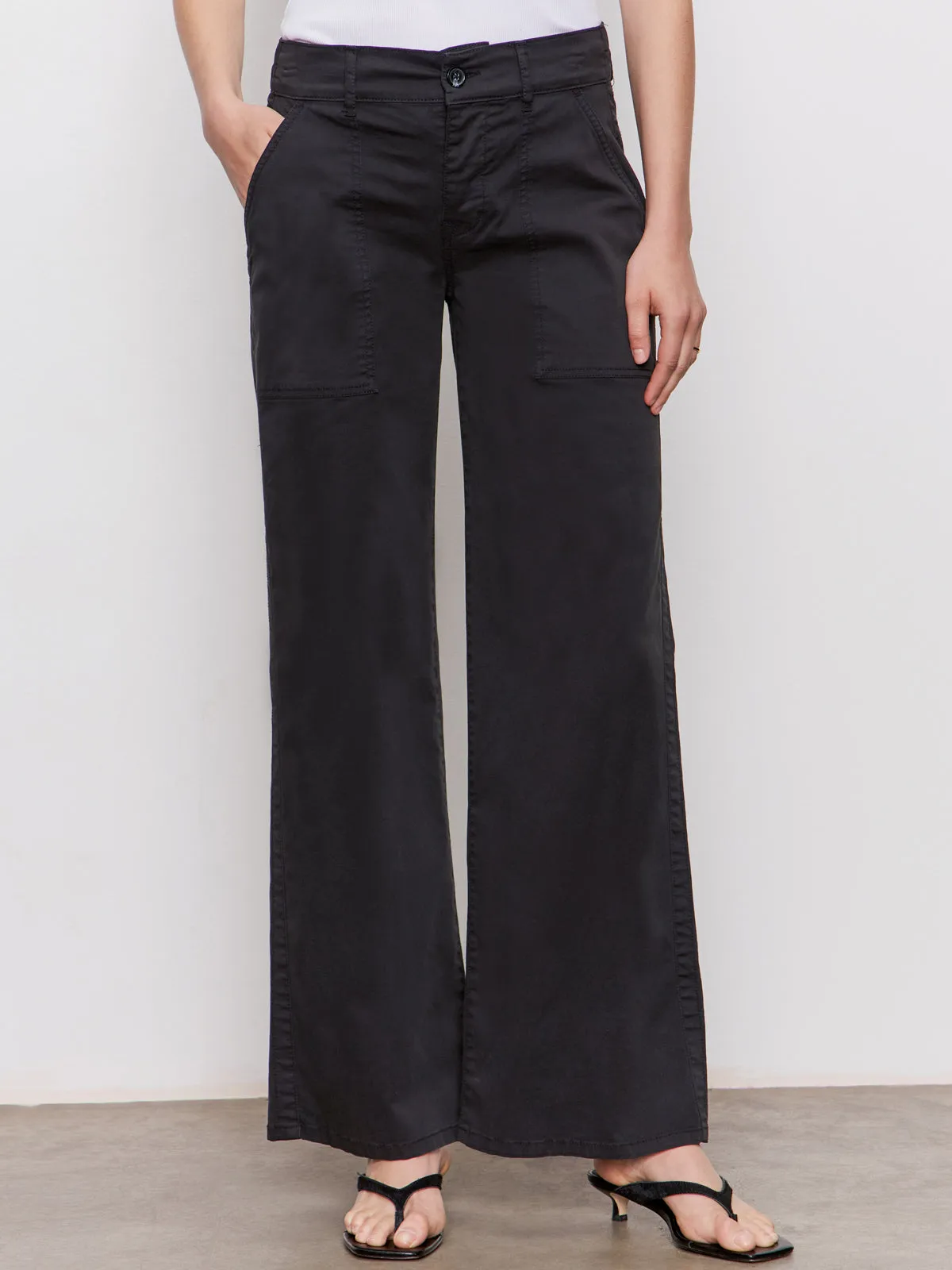 Timeless Wear Vintage Wash Cruiser Full Length Pant Black