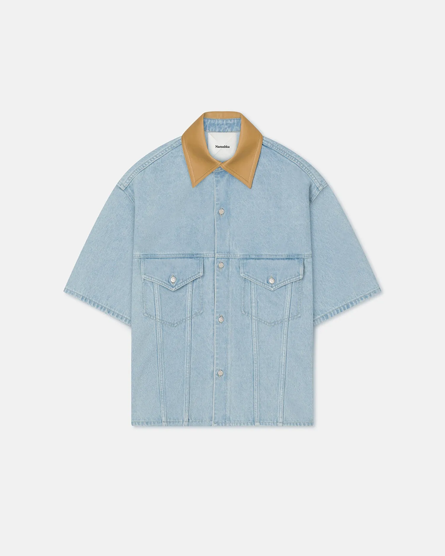 AntiPilling Technology ZonalVentilation Jorge - Denim Shirt - Eco Bleach/Hazel