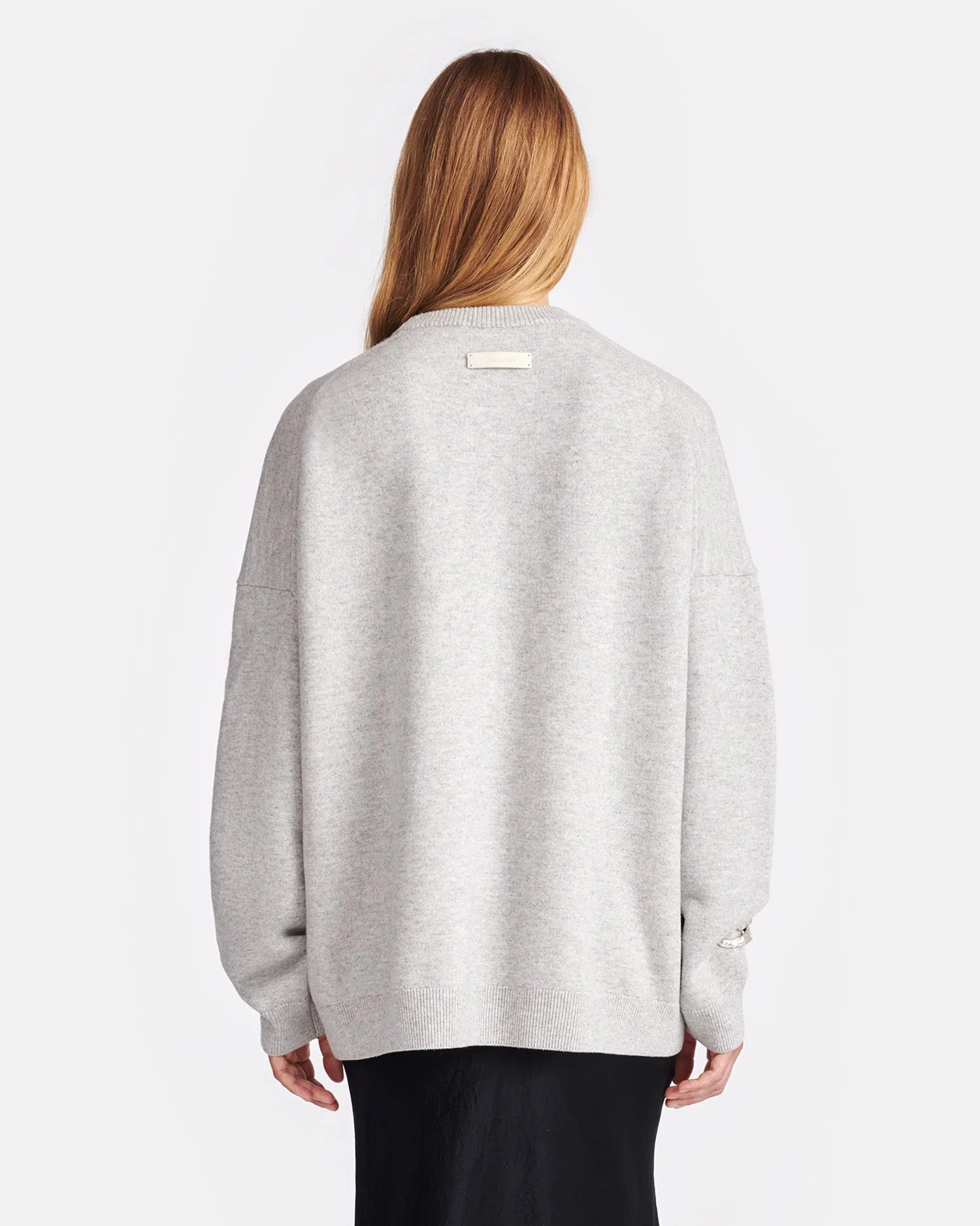 Seasonal Fit SoftTouch Finish Joyann - Plush Cashmere Sweater - Gray
