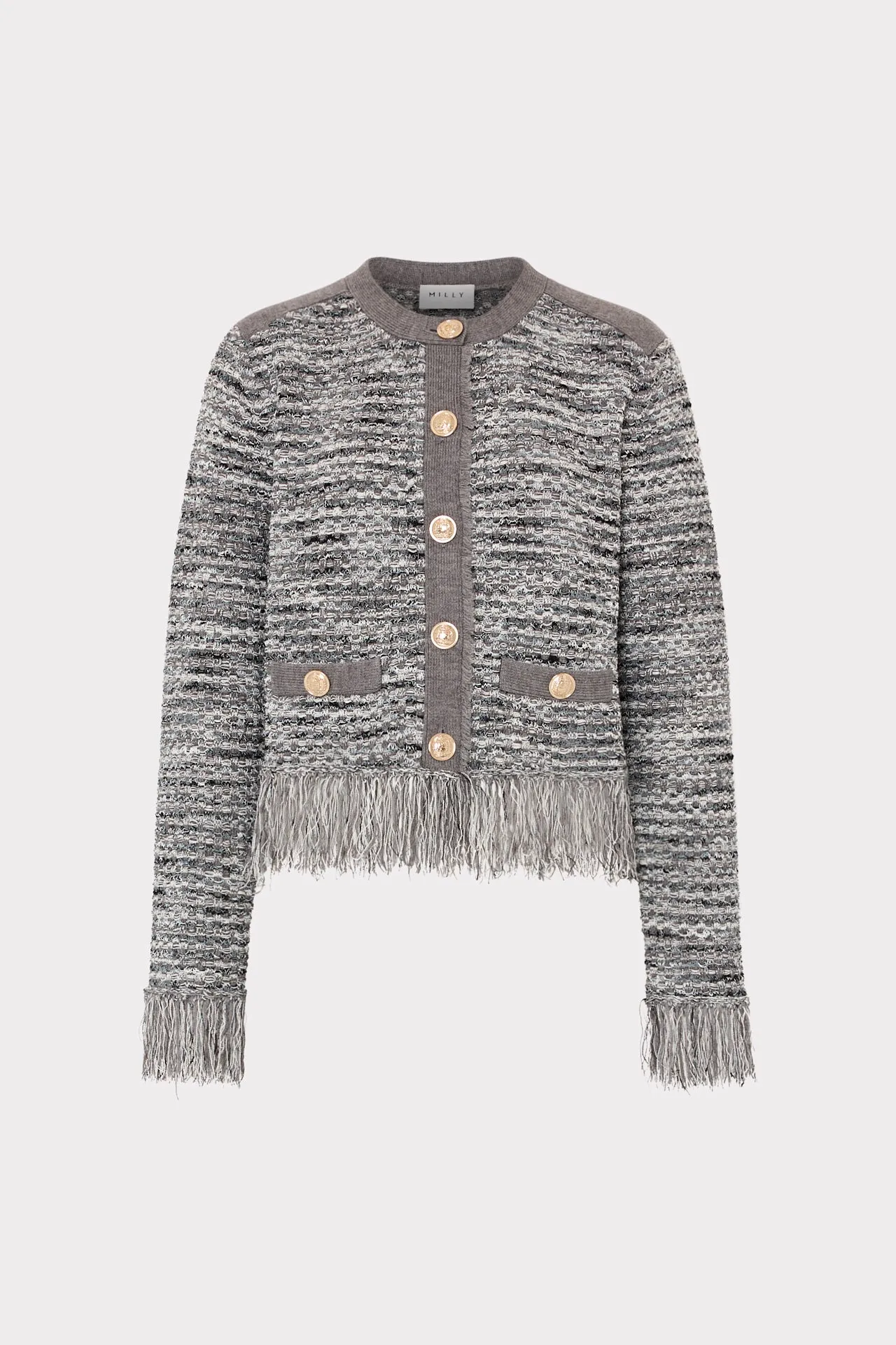 MoistureManagementSystem MeshLining Kaia Textured Knit Cardigan Jacket