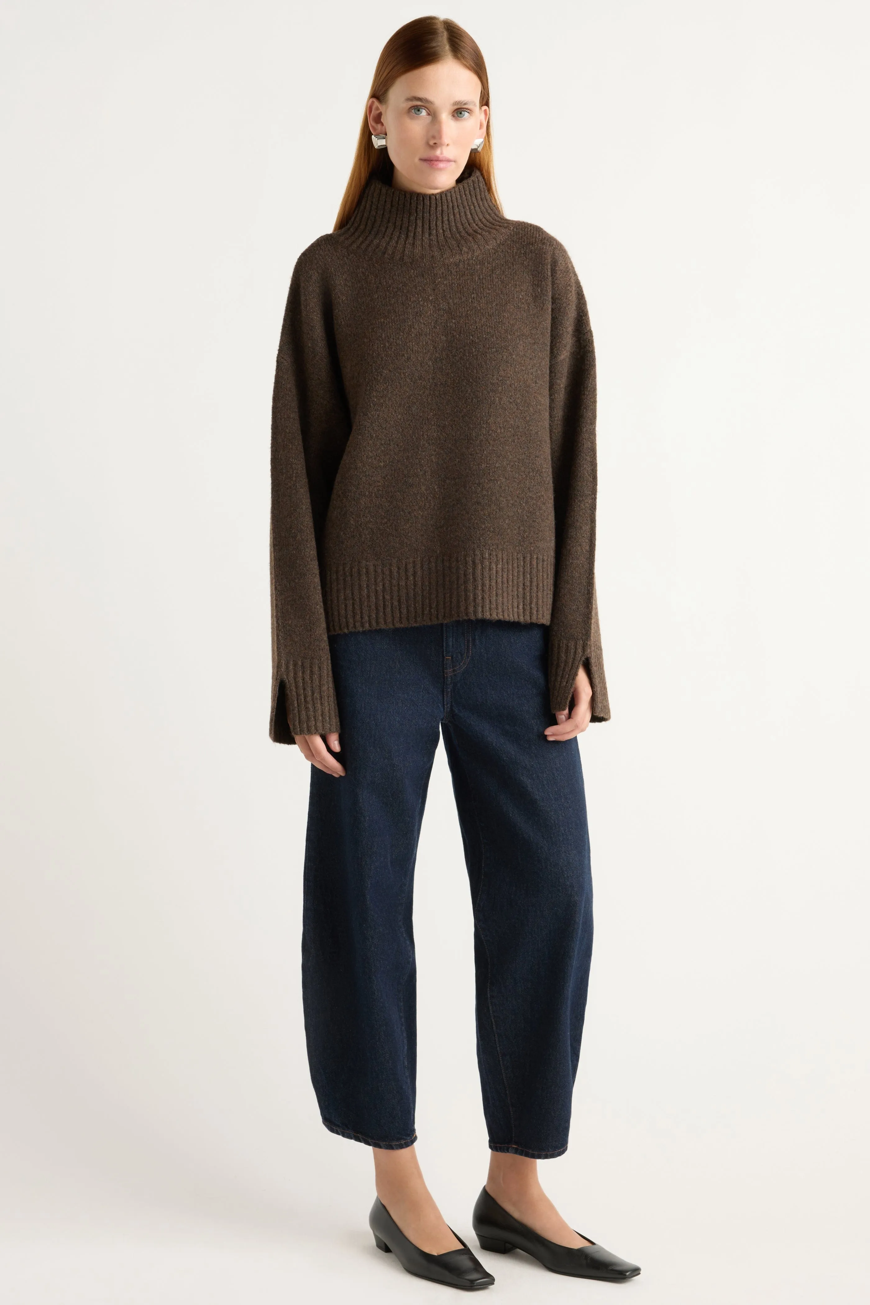 Winter Comfort Karlie Oversized Turtleneck Sweater