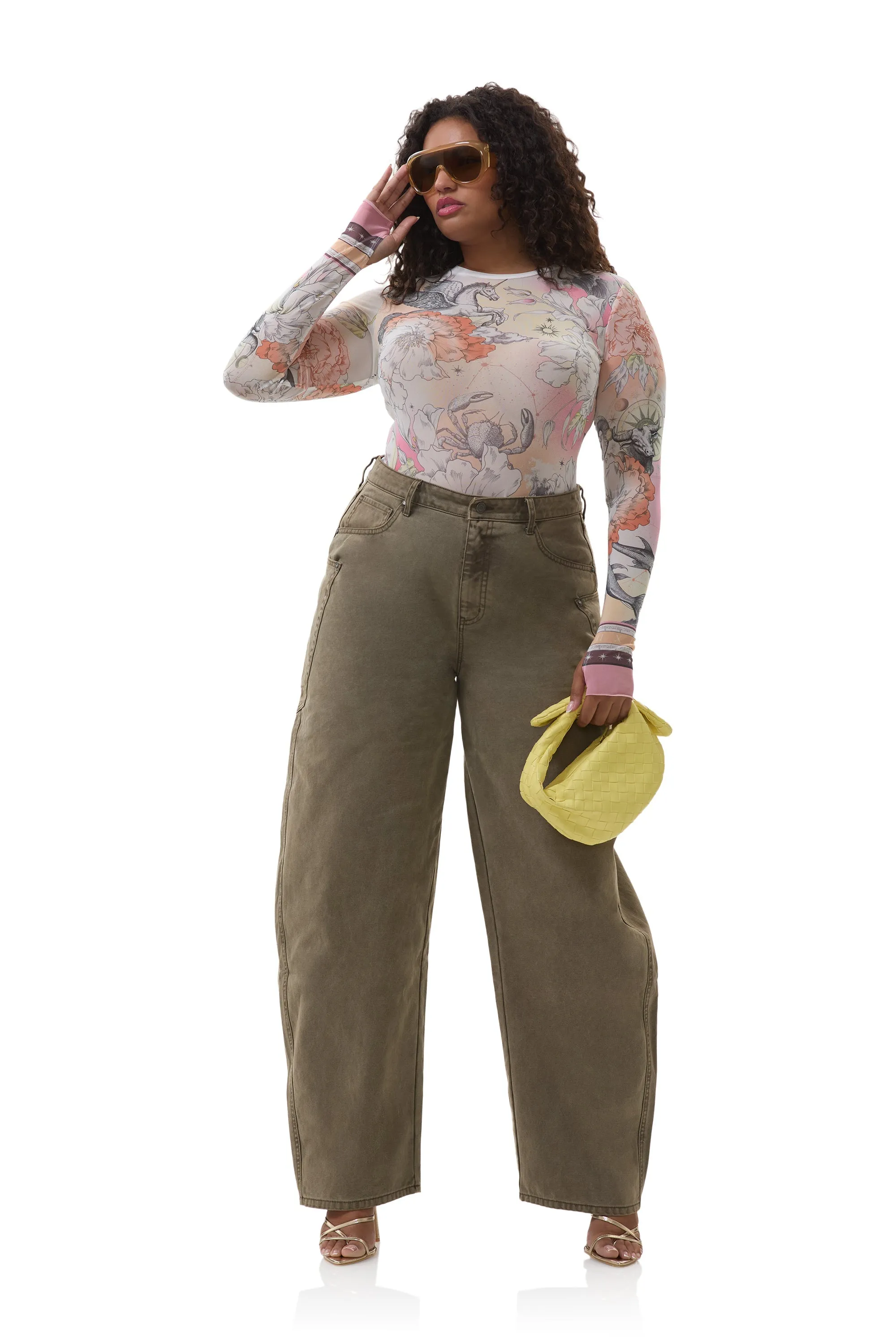 MultiPanelConstruction Anti Odor Treatment Kaylee Top - Zodiac Convo