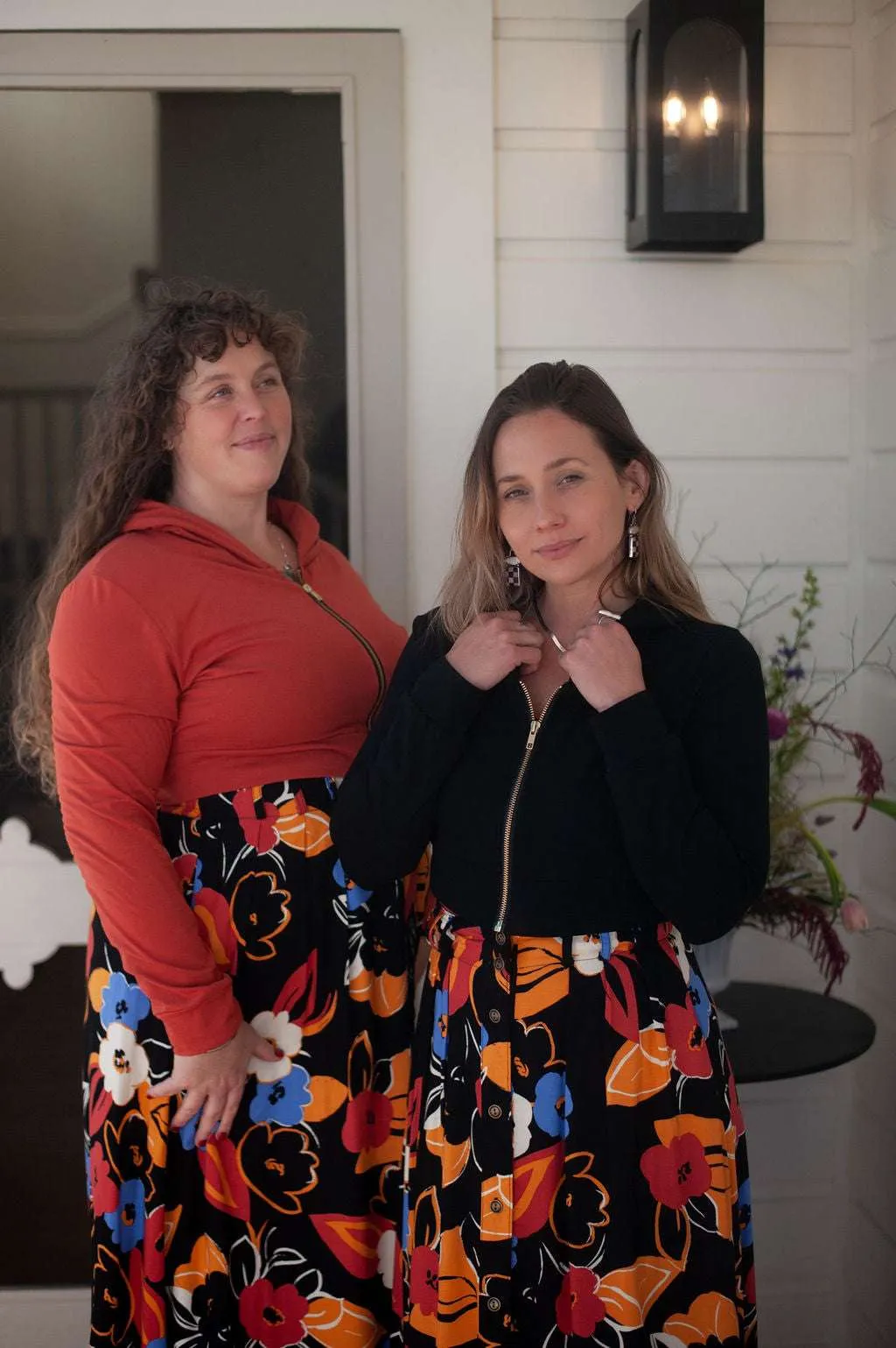 Cropped Hoodie In Coral All-day Comfort Durable Fabric