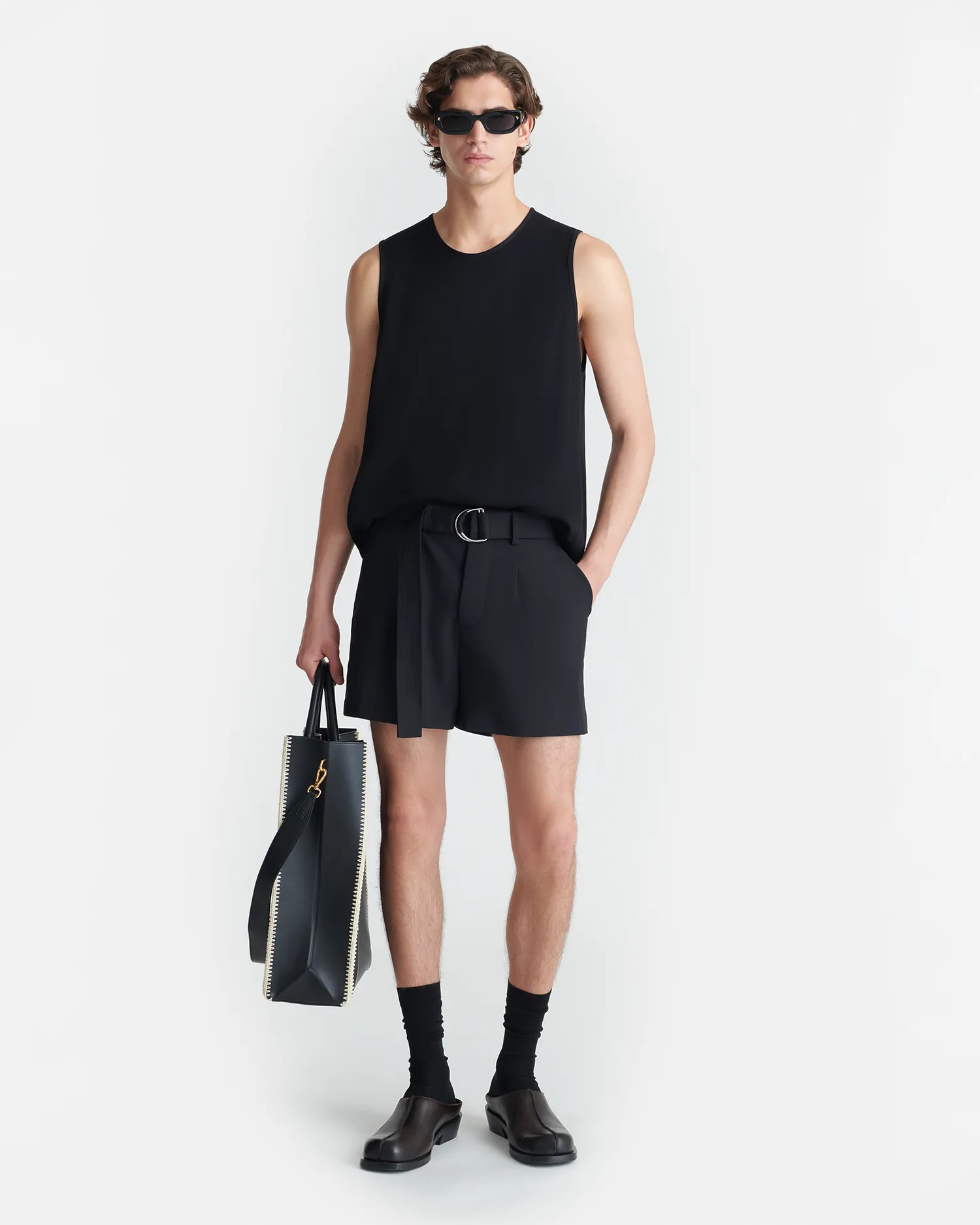 Lightweight pullover SoftTouchFinish Kobee - Georgette Tank Top - Black