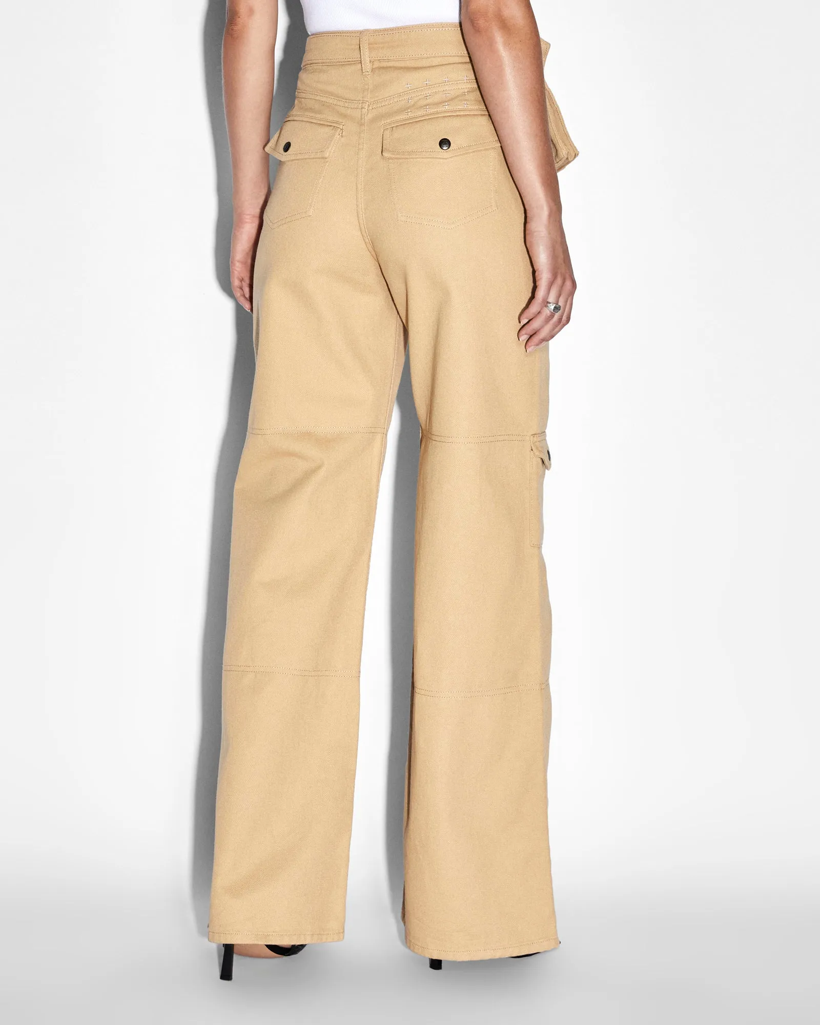 Flat Lock Stitching KOMMAND CARGO CARAMEL