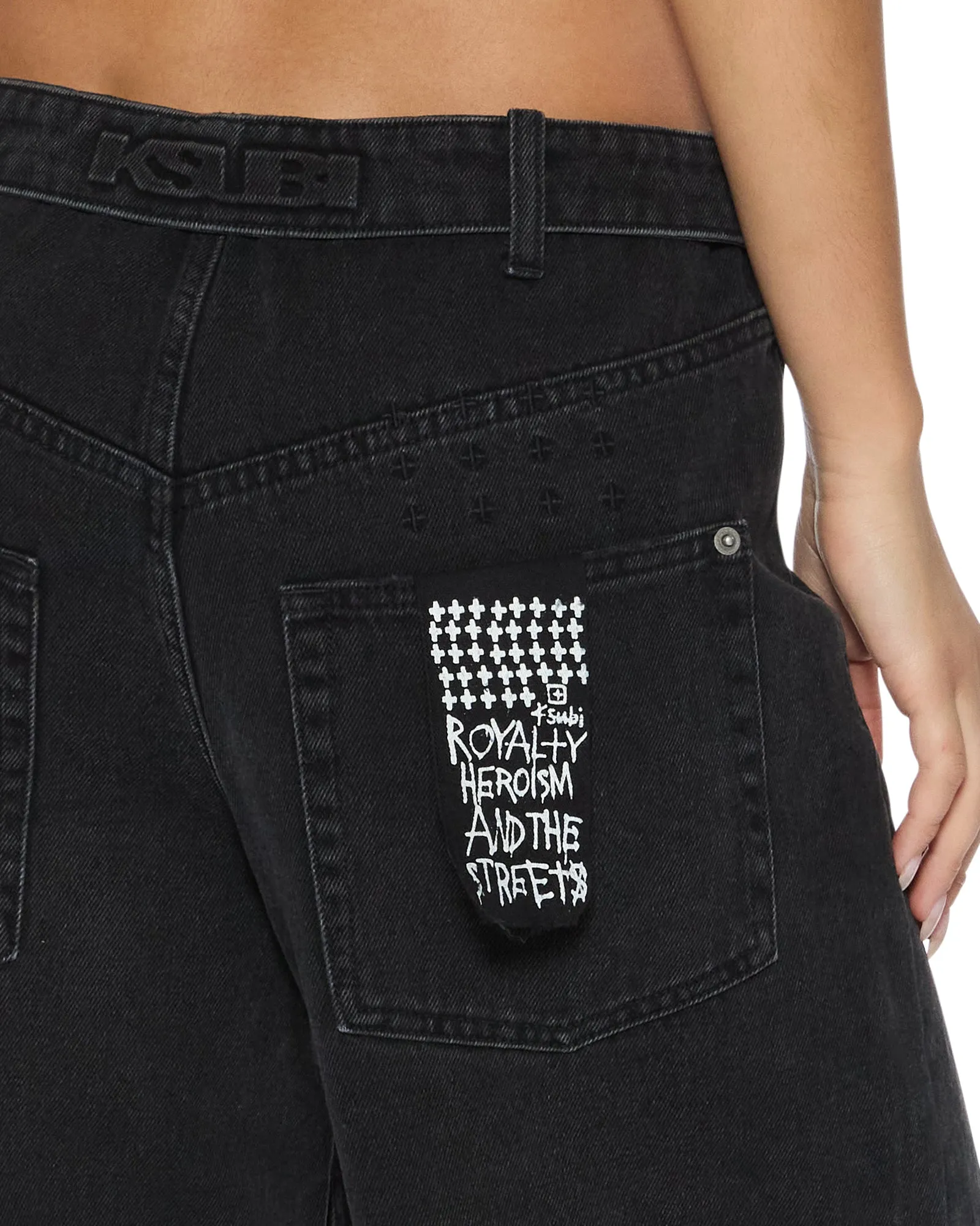 Street Fashion Affordable Fit Essential KSUPER FLIP NOIR