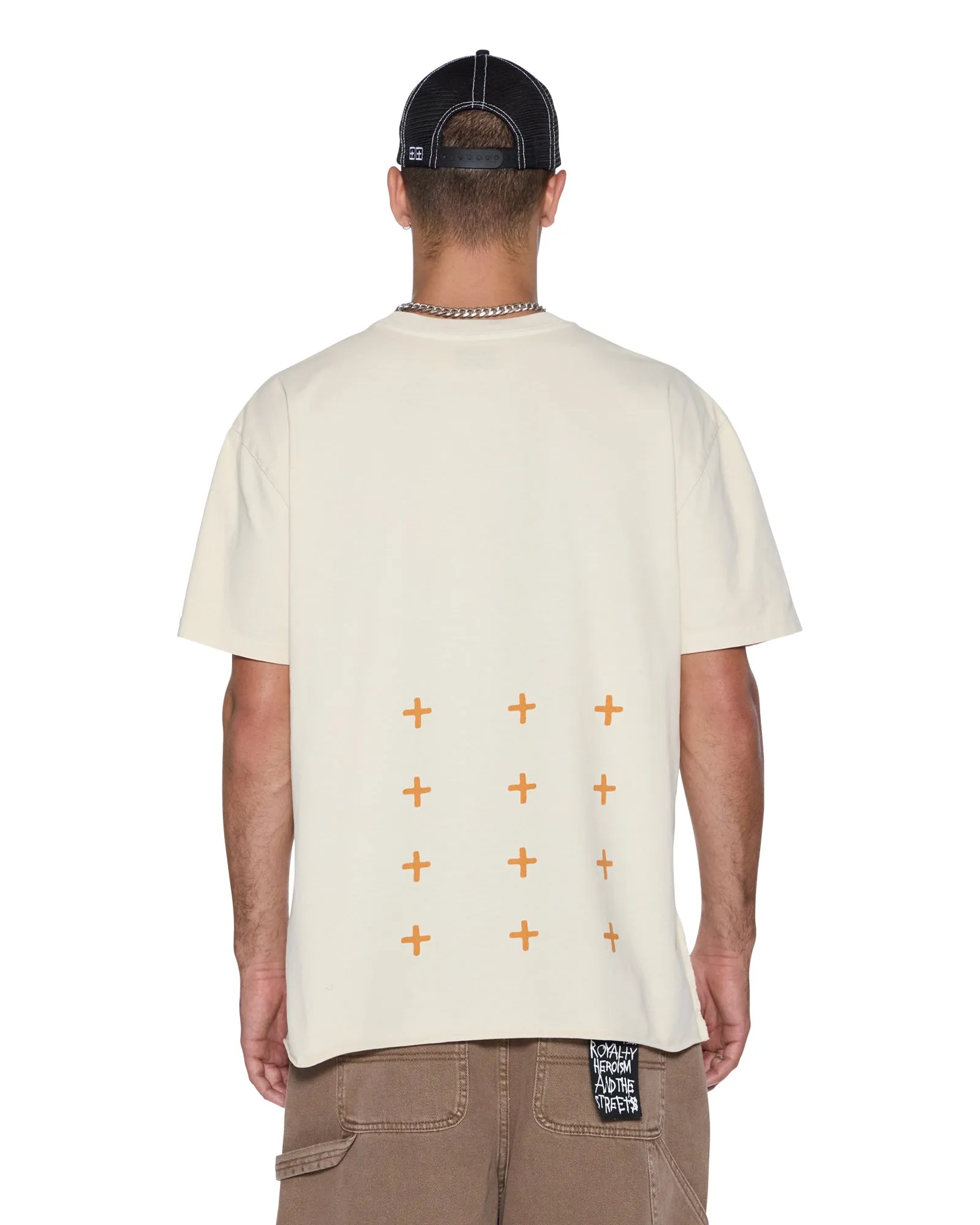 athletic style LAST SUMMER BIGGIE  SS TEE DESERT
