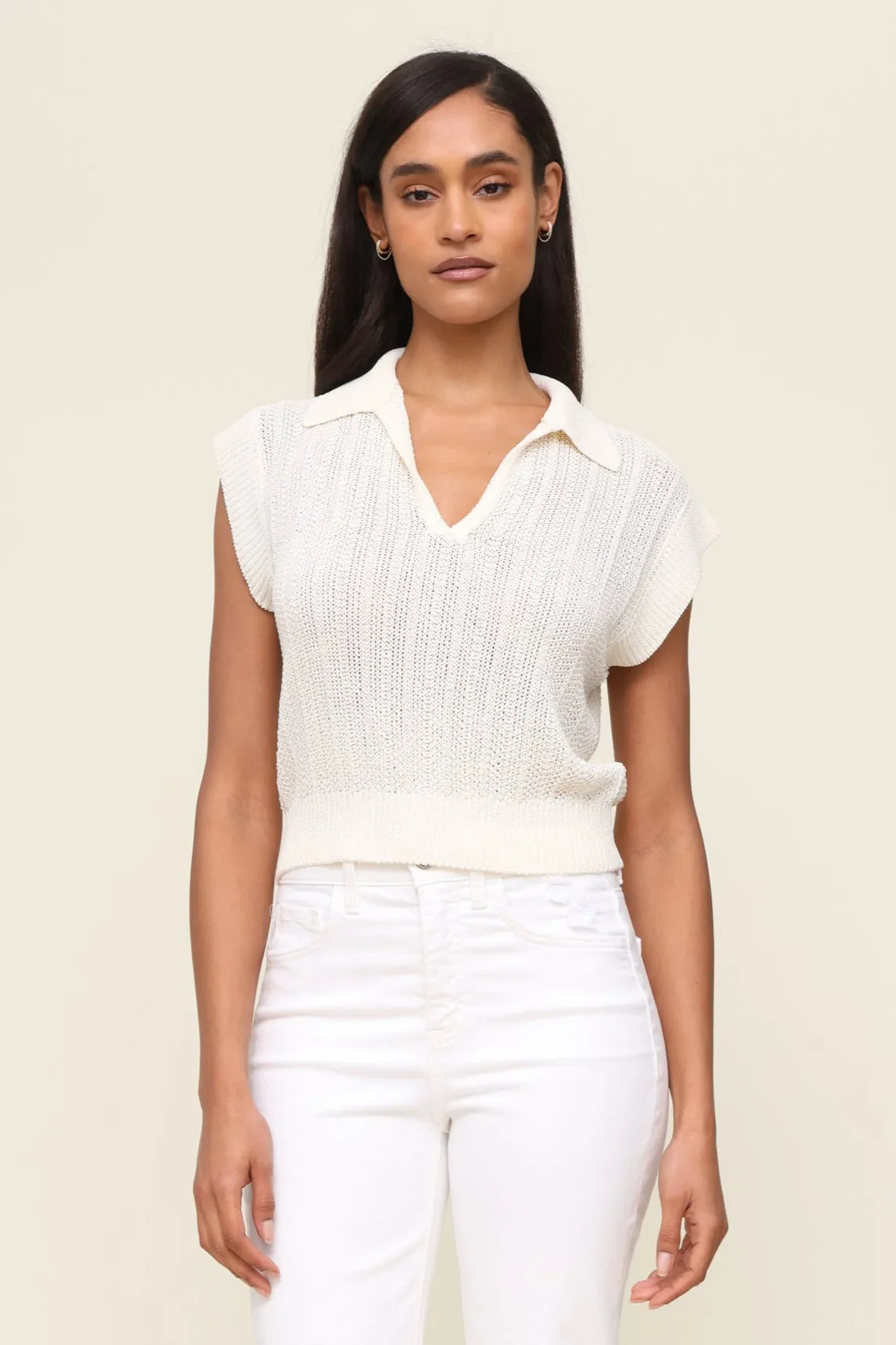 Lauden Polo RibbedCuff Flexible Shoulder Gusset