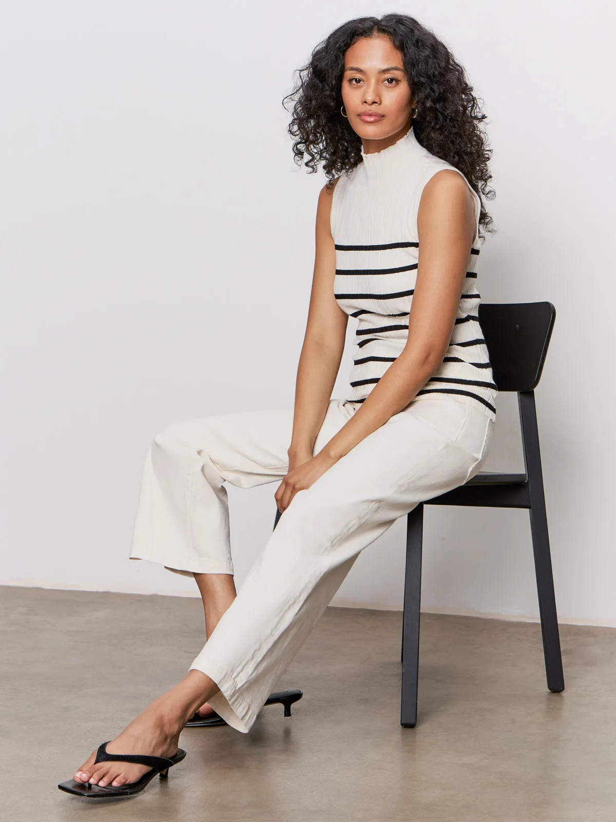 League Crop Jeans Light Oat Stretch Panels All Use