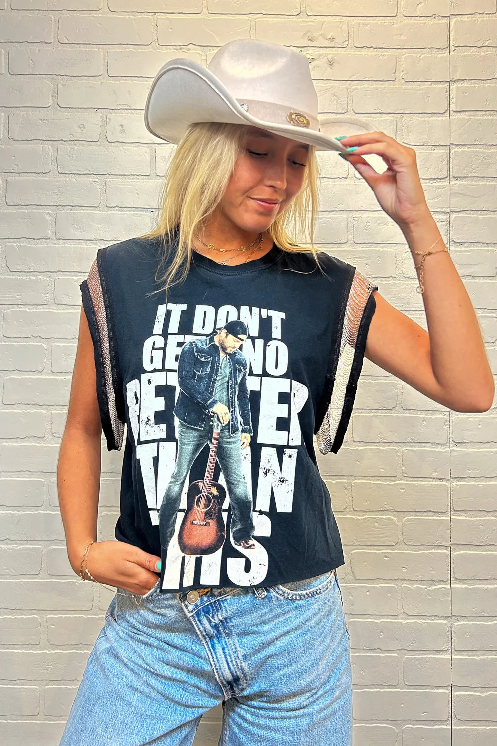 EcoFriendly Material Lee Brice Double-Sided Chain Tank