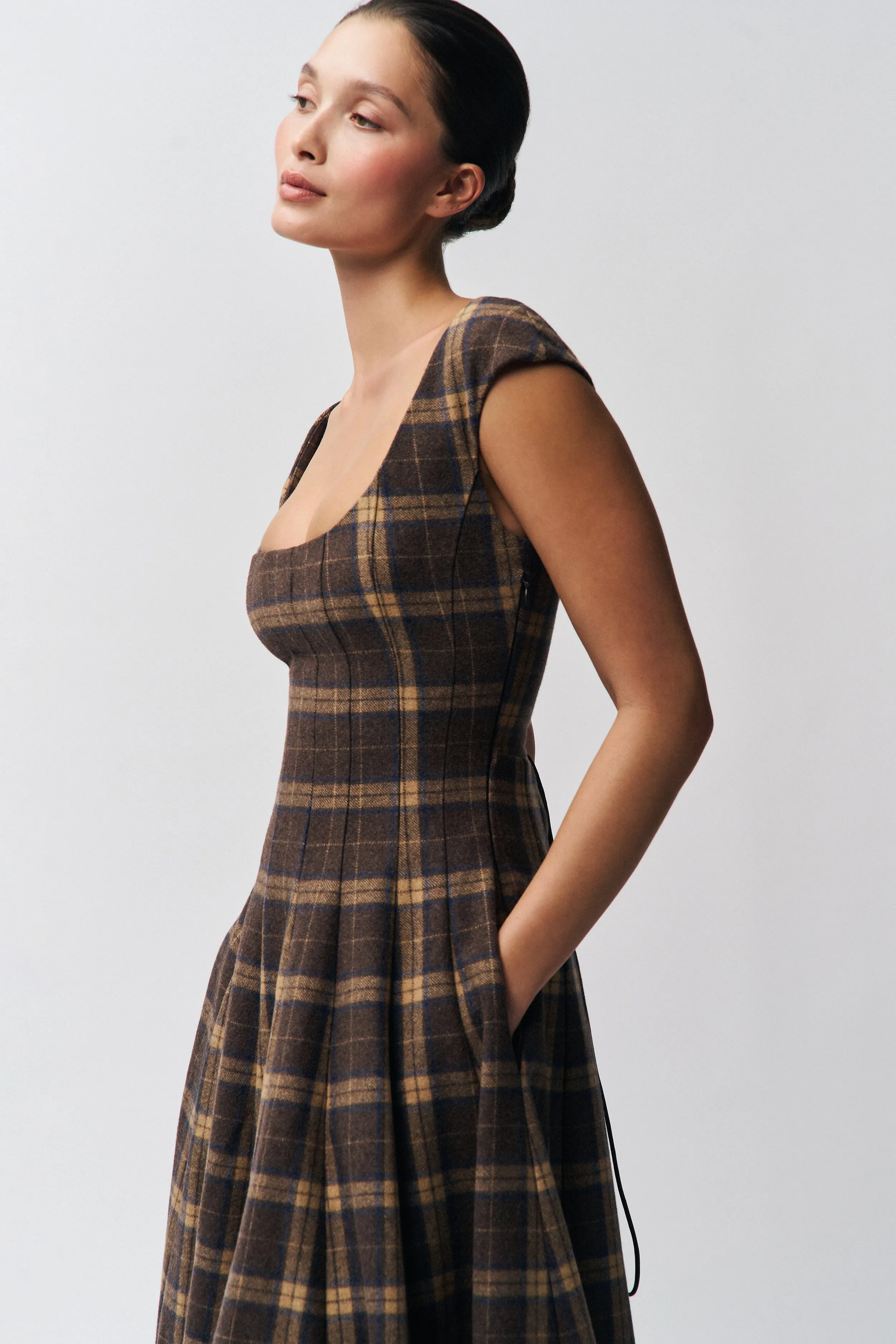Trend Smart Leila Tartan Dress