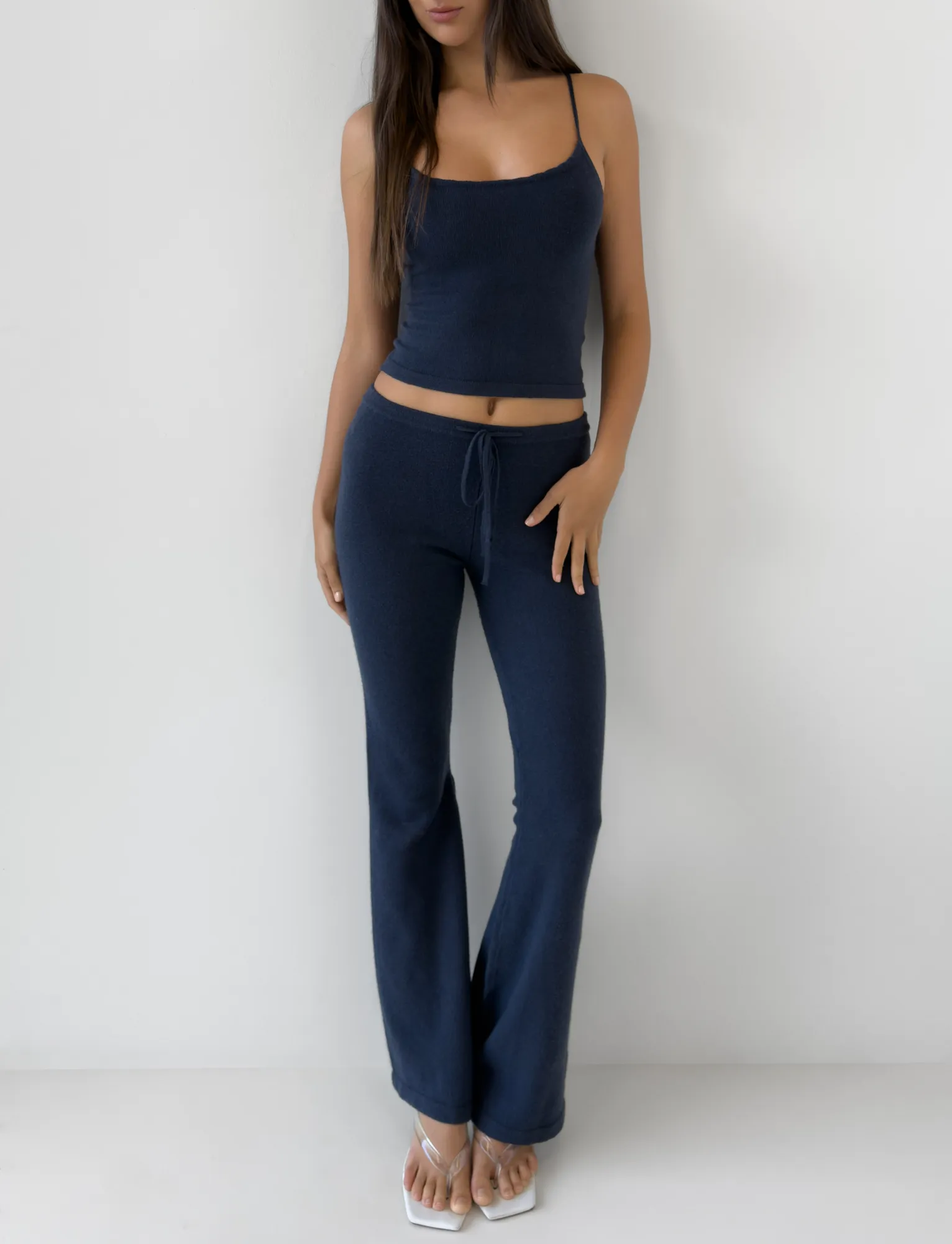Non slip grip LEORA PANT  - NAVY