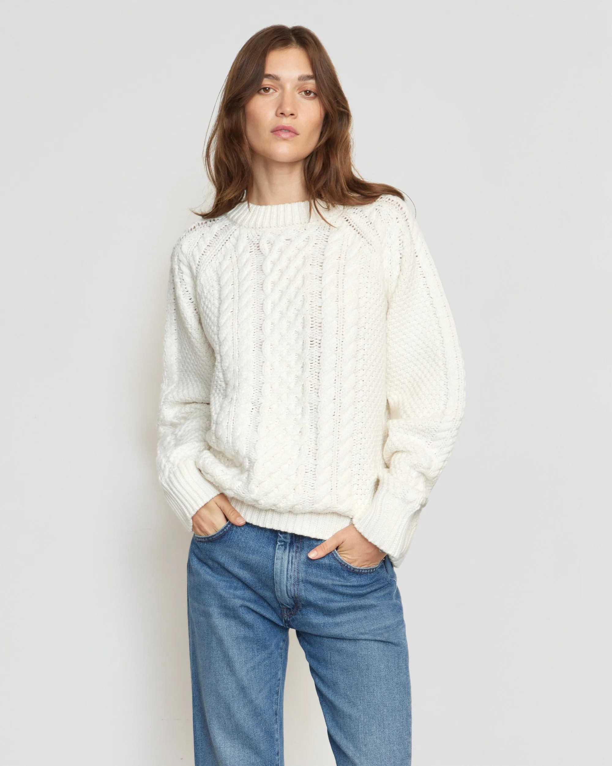 Perfectly Warm Brady Chunky Cable Knit Sweater
