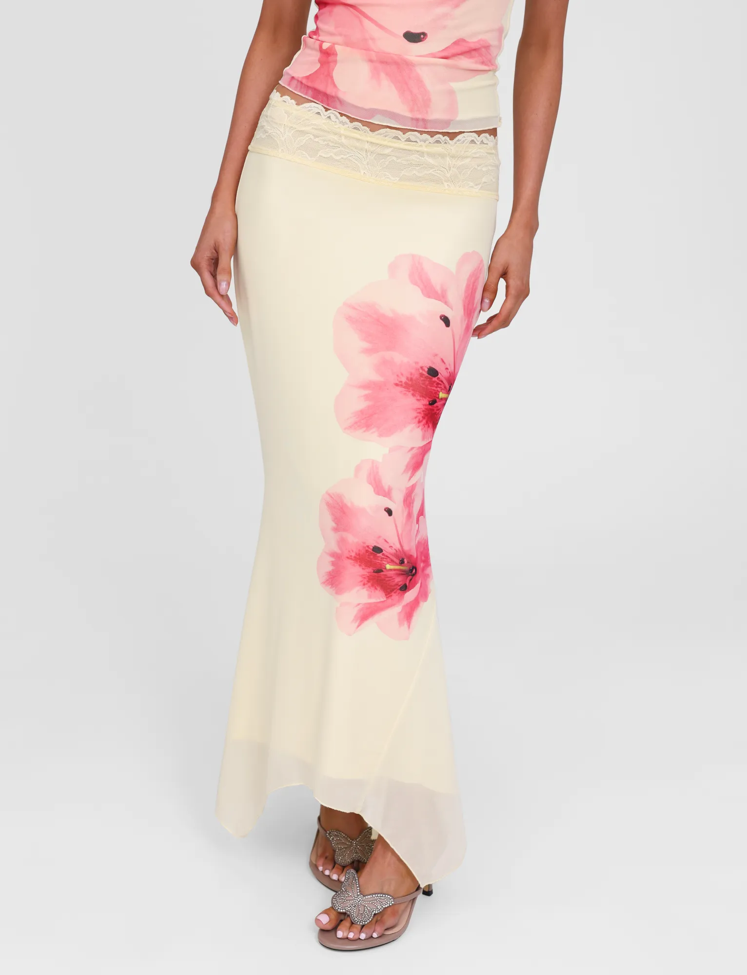 Print Mix Classic Appeal LILLIAN SKIRT - YELLOW