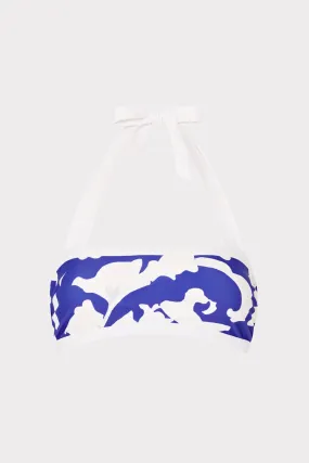 laid-back style Lily Silhouette Bandeau Halter Top