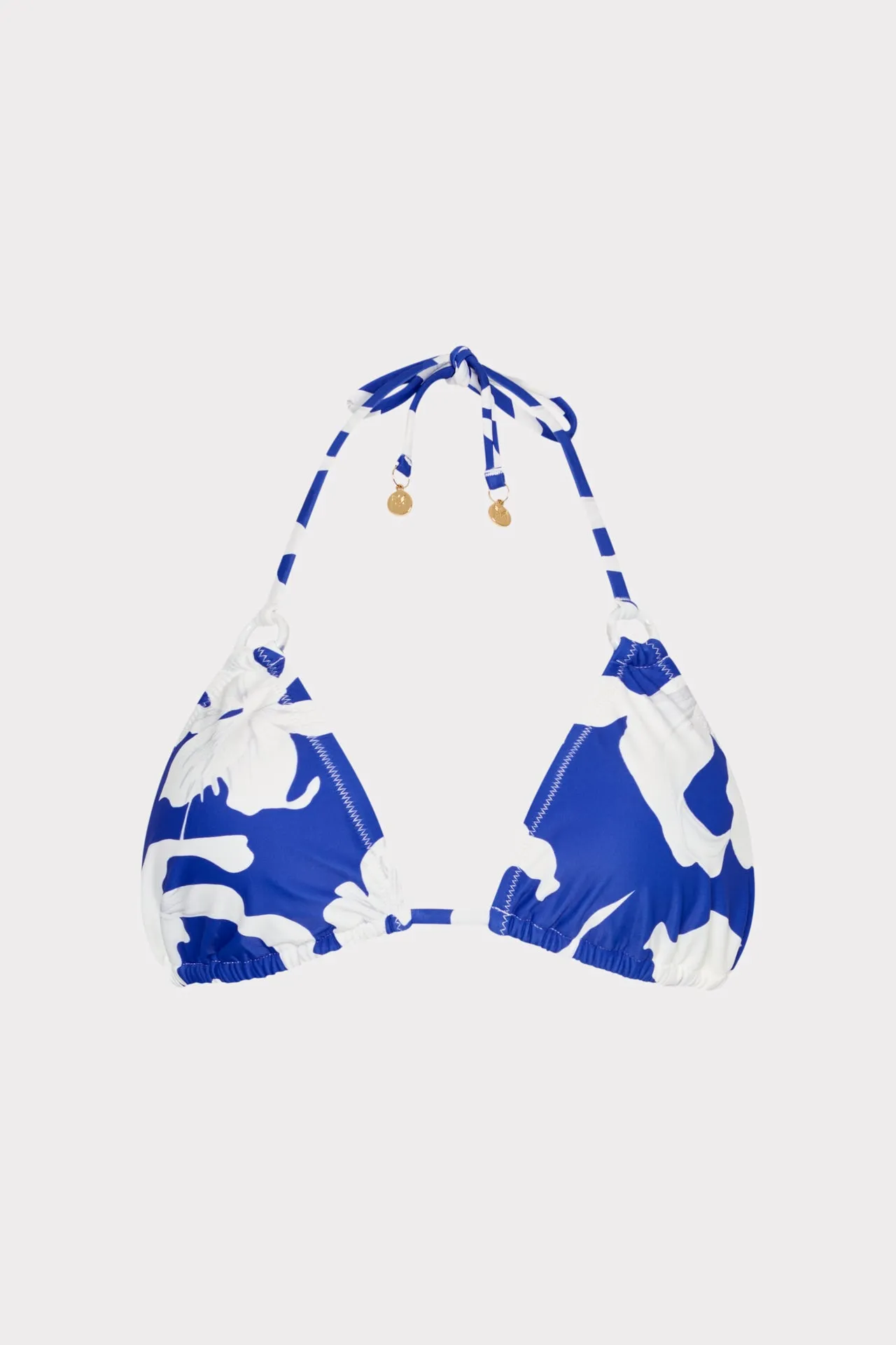 Lily Silhouette Triangle Bikini Top Lively Colors