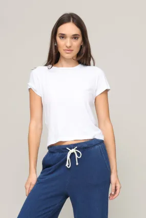 AntiStaticInnerLining Lisa Recycled Cotton Crew Tee