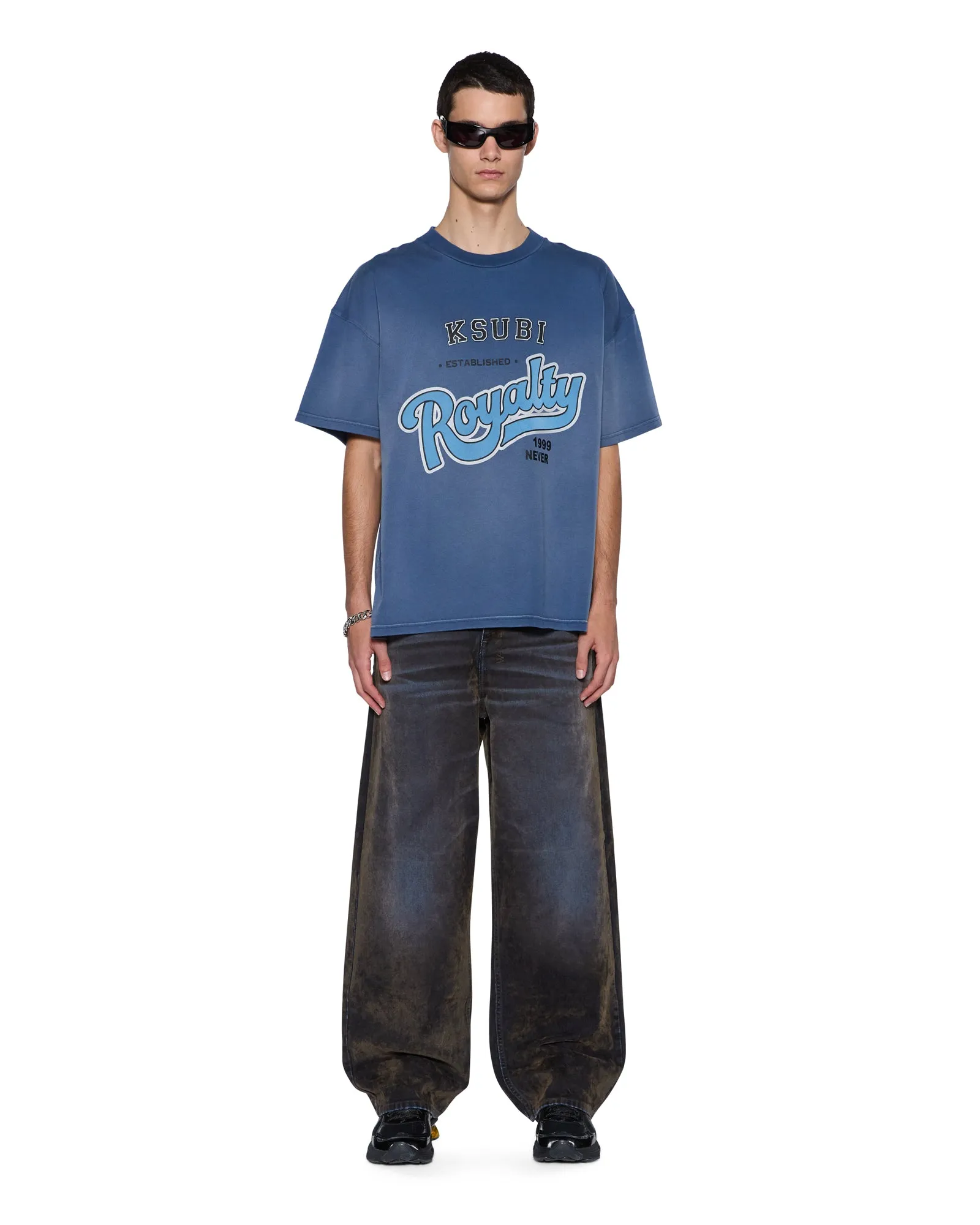 Relaxed Comfort Wear CHAMPIONS EKCESS SS TEE INK FADE