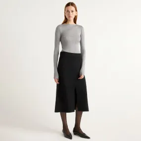 Weekend Fashion Lora Organic Cotton-Wool Skirt