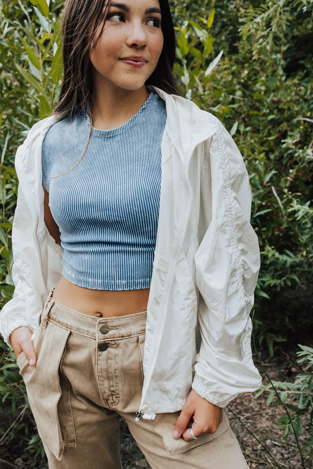 Zuri Light Weight Jacket - FINAL SALE RibbedCuff