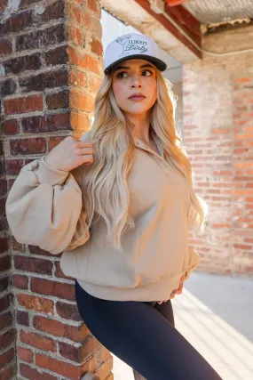 Piper Collared Sweatshirt BuiltInLayer MultiPanelDesign