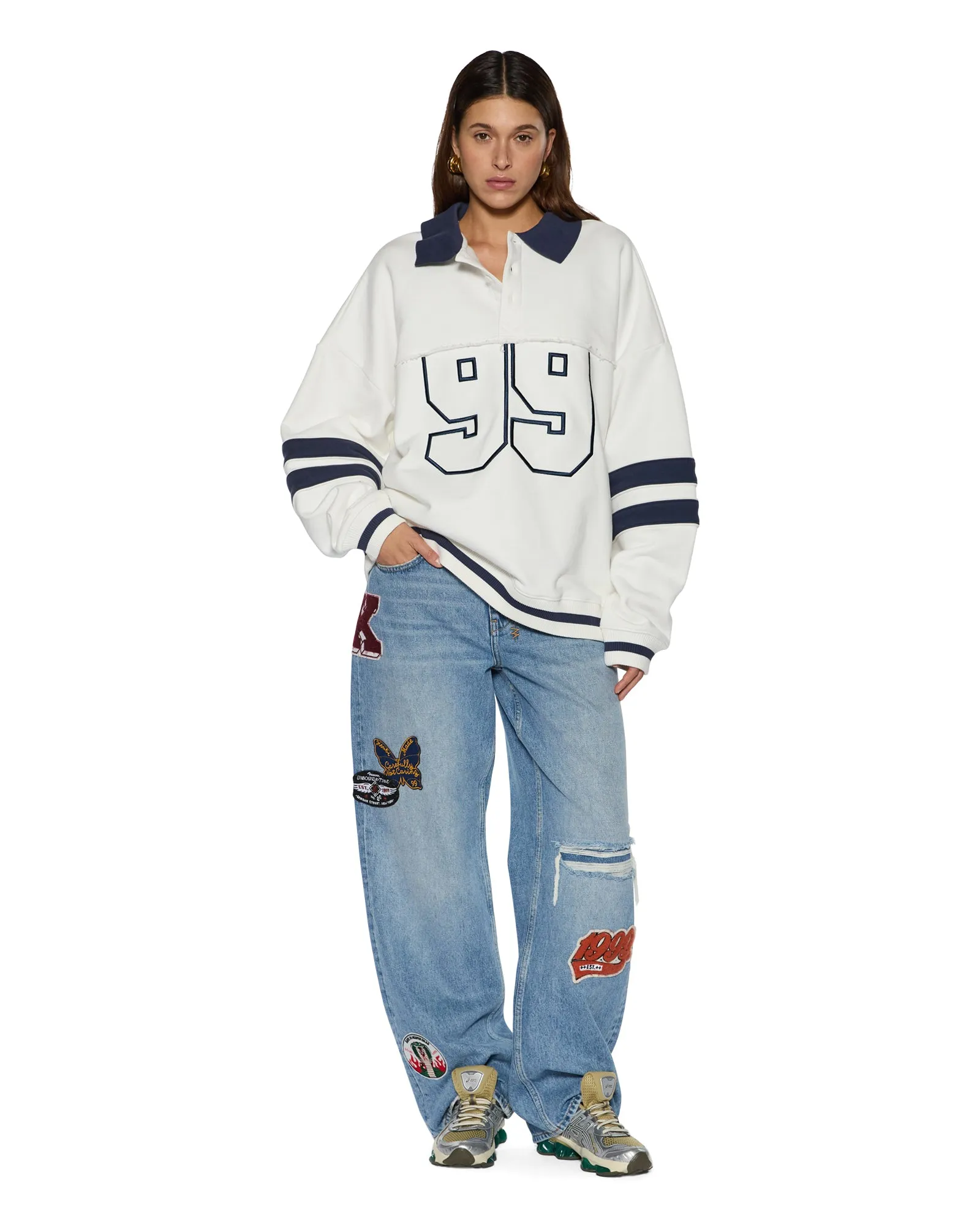 Classic Beach Day Travel Outfit LOW RIDER HORIZON PATCH