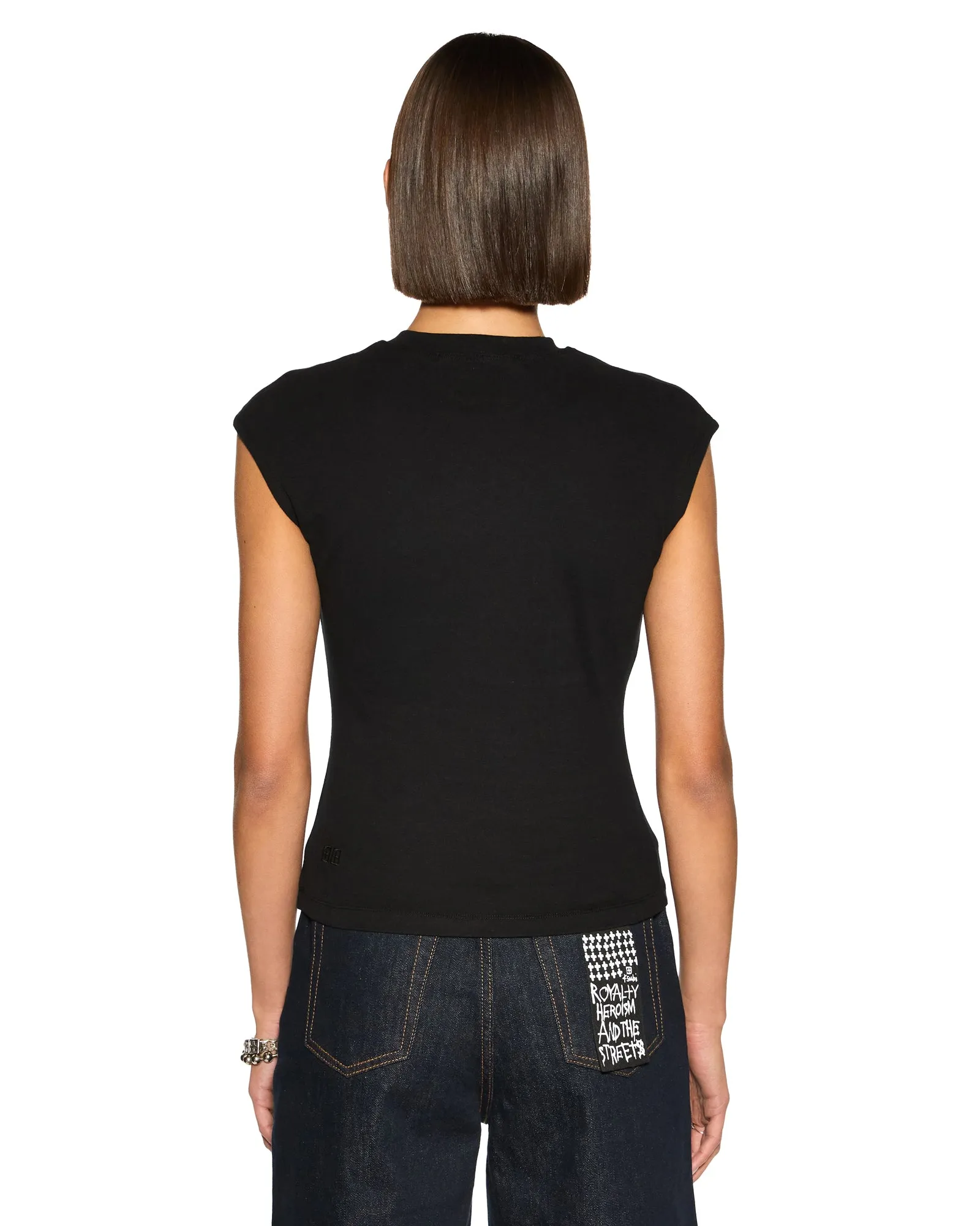 STAPLE SS TEE BLACK Eco Dye Process Airflow Optimized Weave