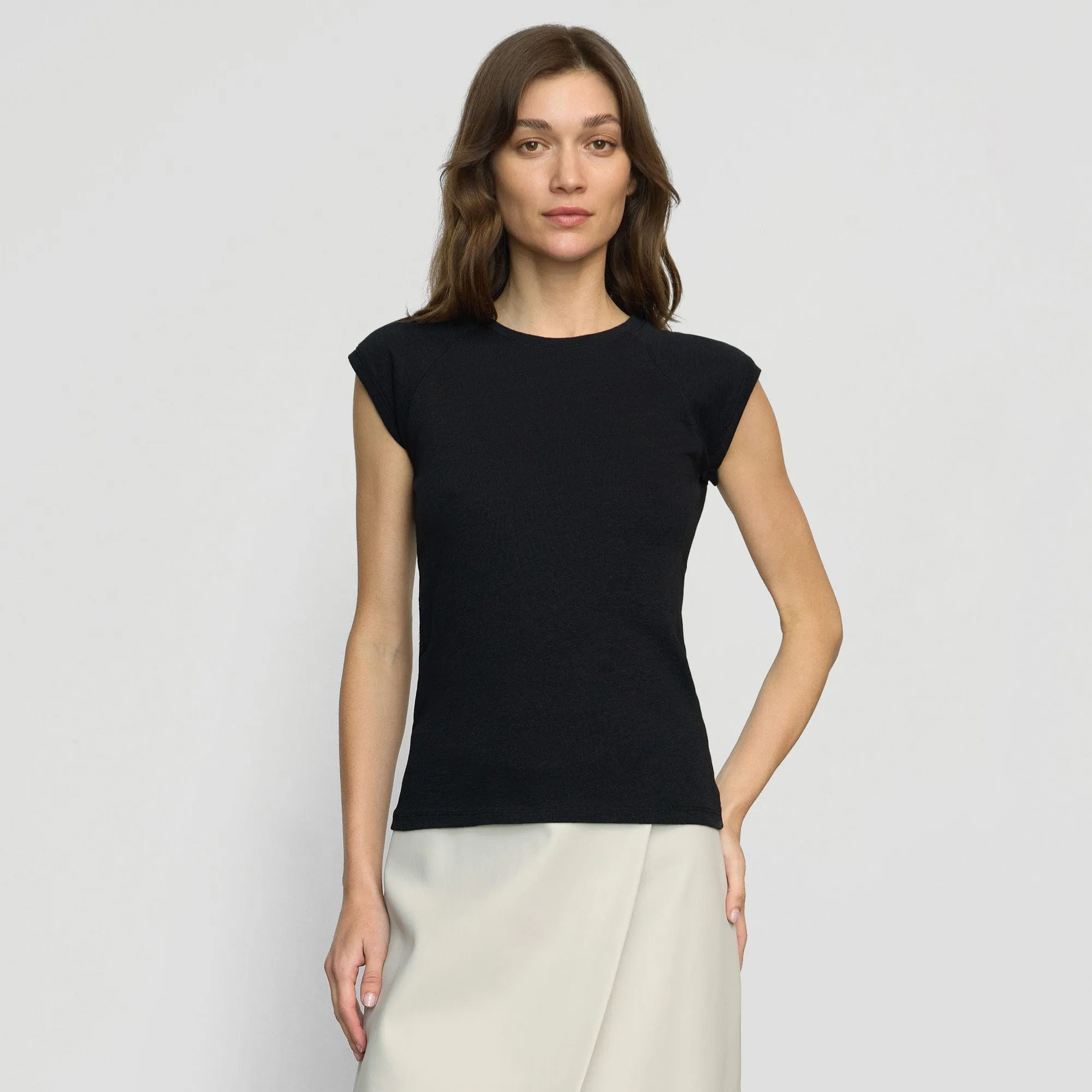 Kiely Raglan Hemp-Organic Cotton Tee Flatlock Seam Technology