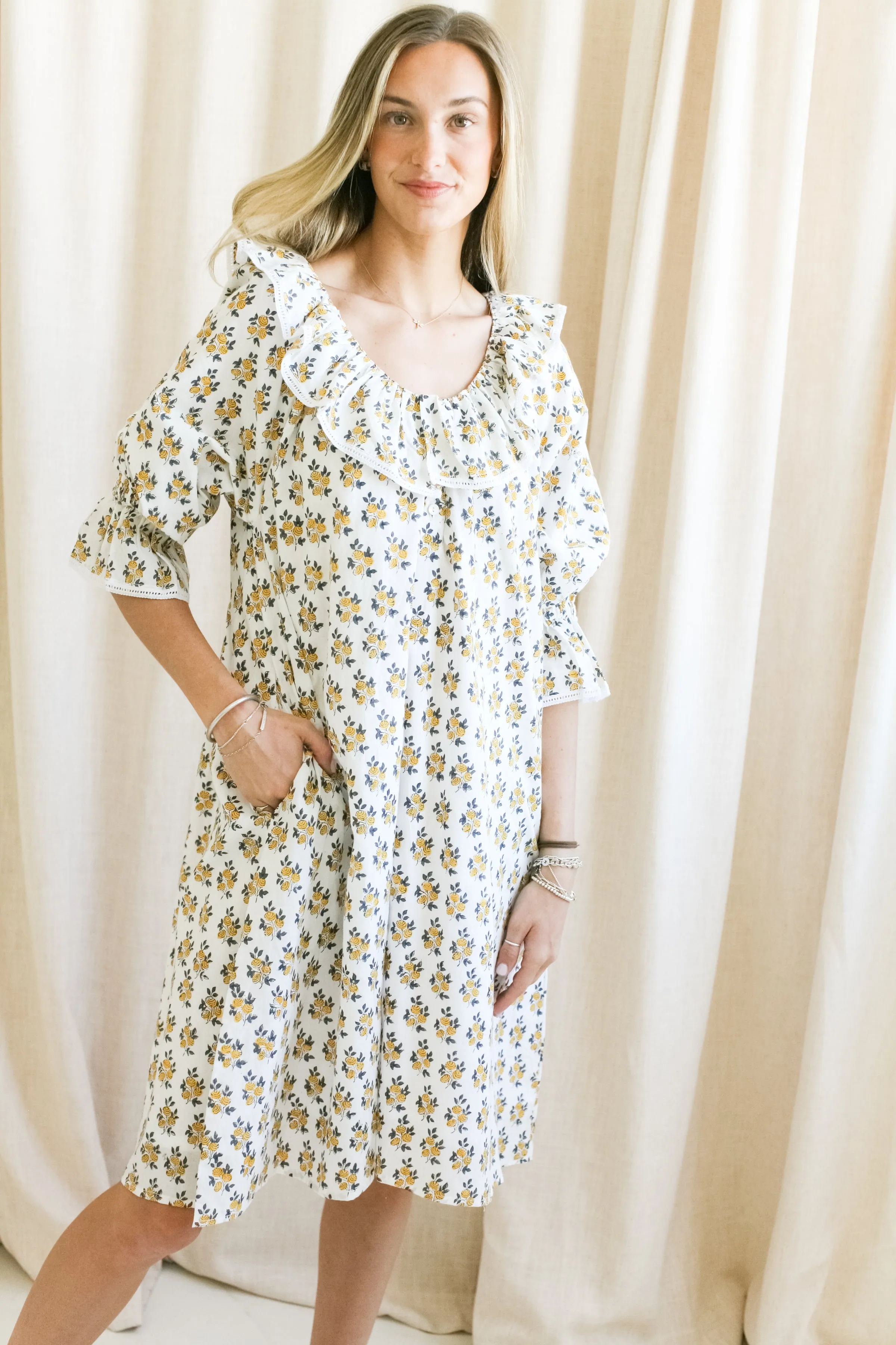 Maison de Fr??d??ric Kitty House Dress Classic Movement All-day Comfort