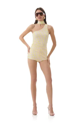 Maple Top - Sun Dot Interlock Stitching Reinforced Neckline Detail