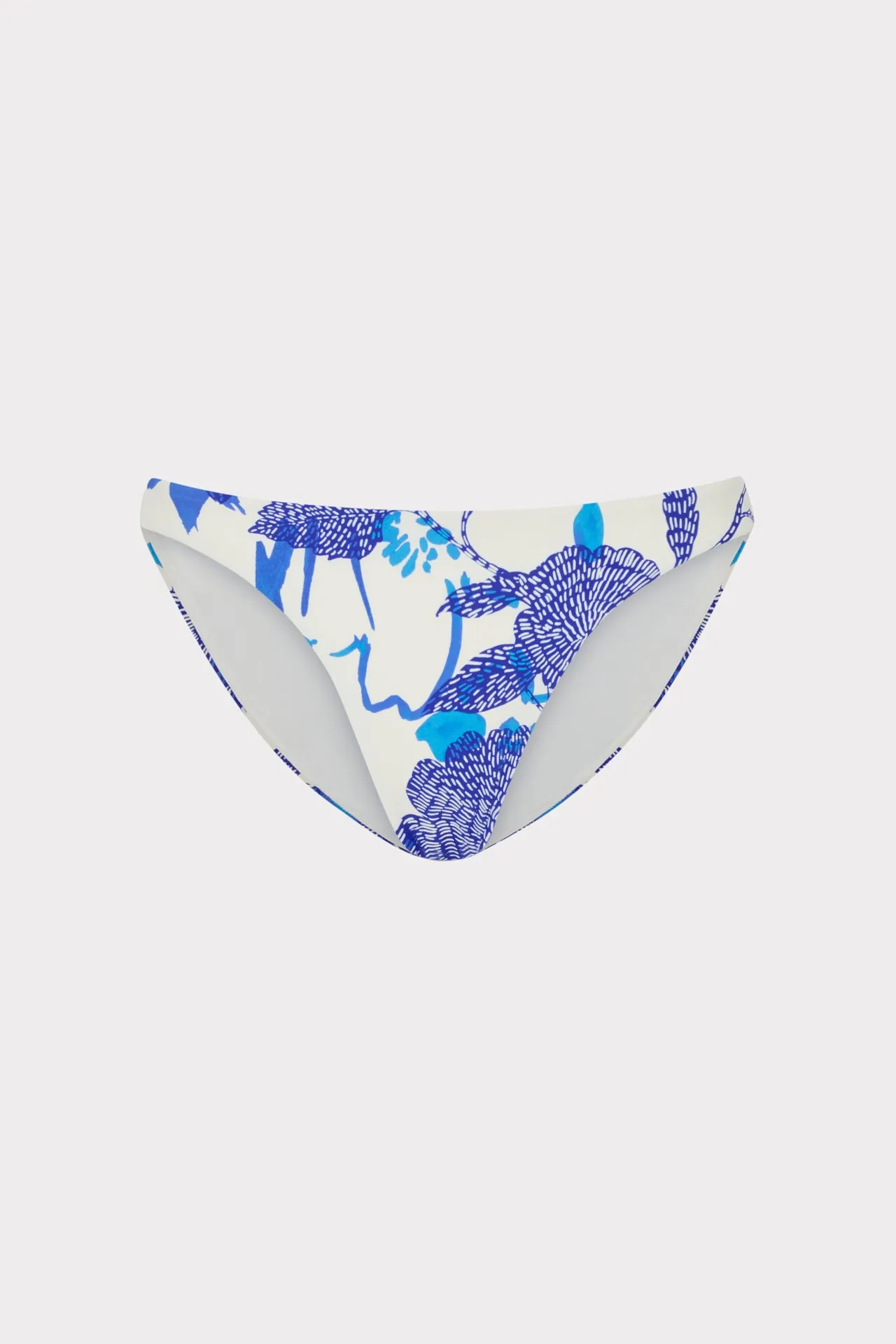 Ultra Soft Lining Margot Brushwork Floral Bikini Bottom