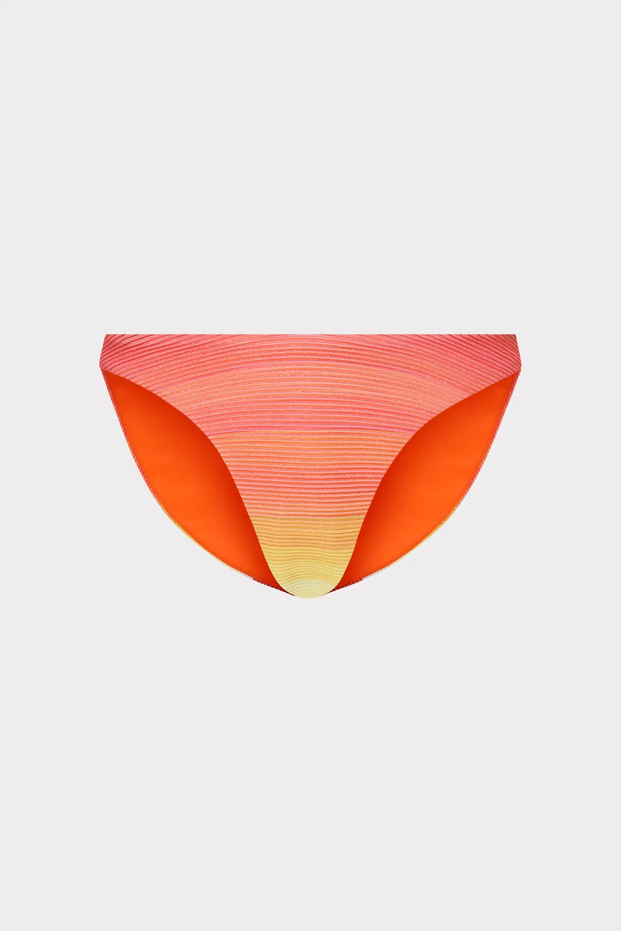 Margot Sunset Stripe Bikini Bottom Gradient-Hues