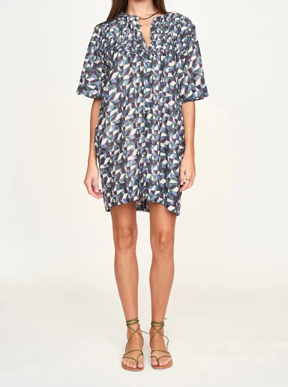 Shade Glow Chilly Wear Mirth Marrakesh Dress in Seaglass in Aegean