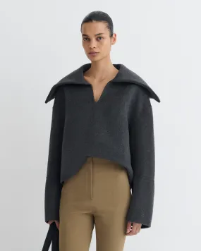 AbrasionResistant Reinforced Zones Maxe - Double Wool Jacket - Grey Melange