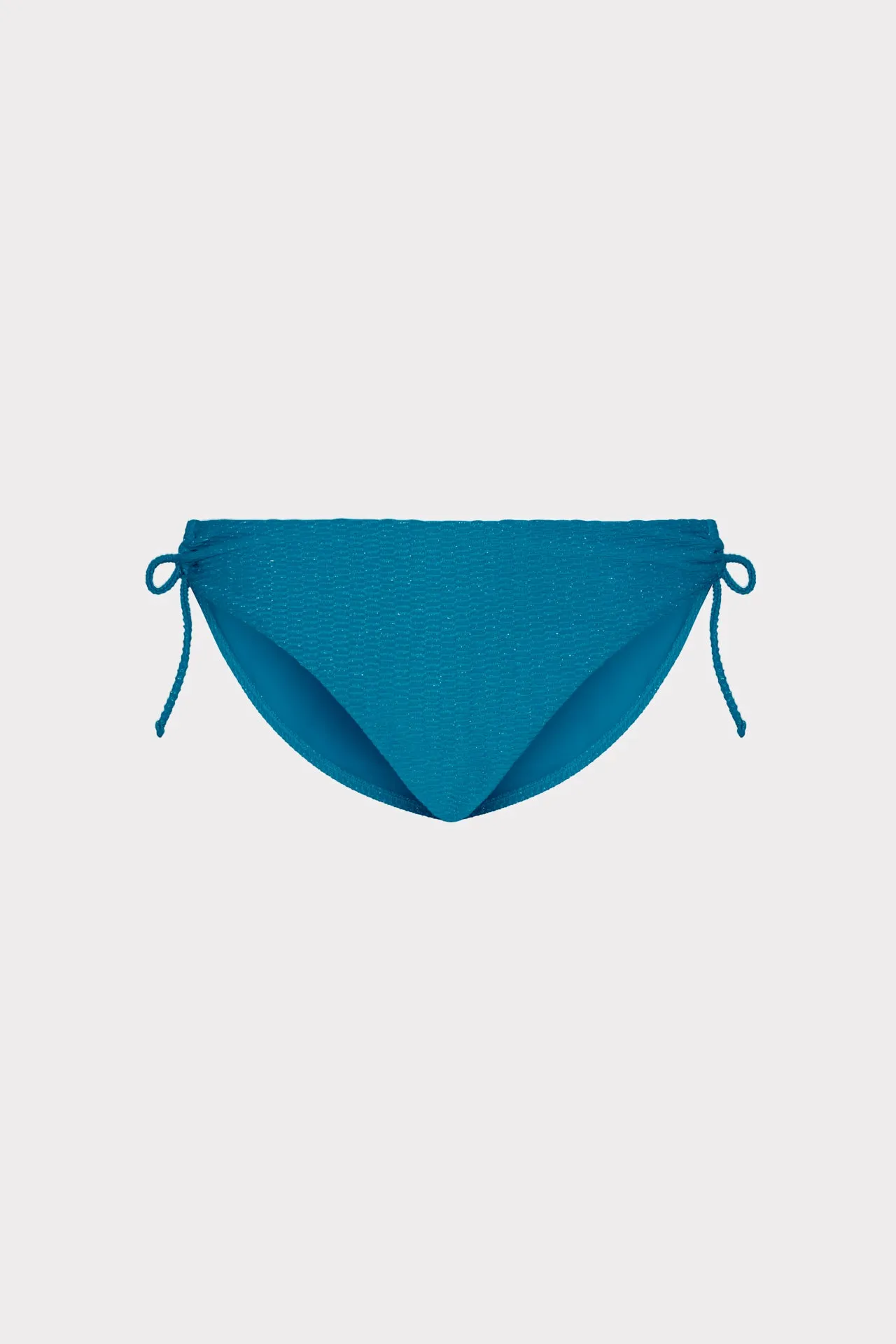 Metallic String Bikini Bottom Cutting edge Lace trim