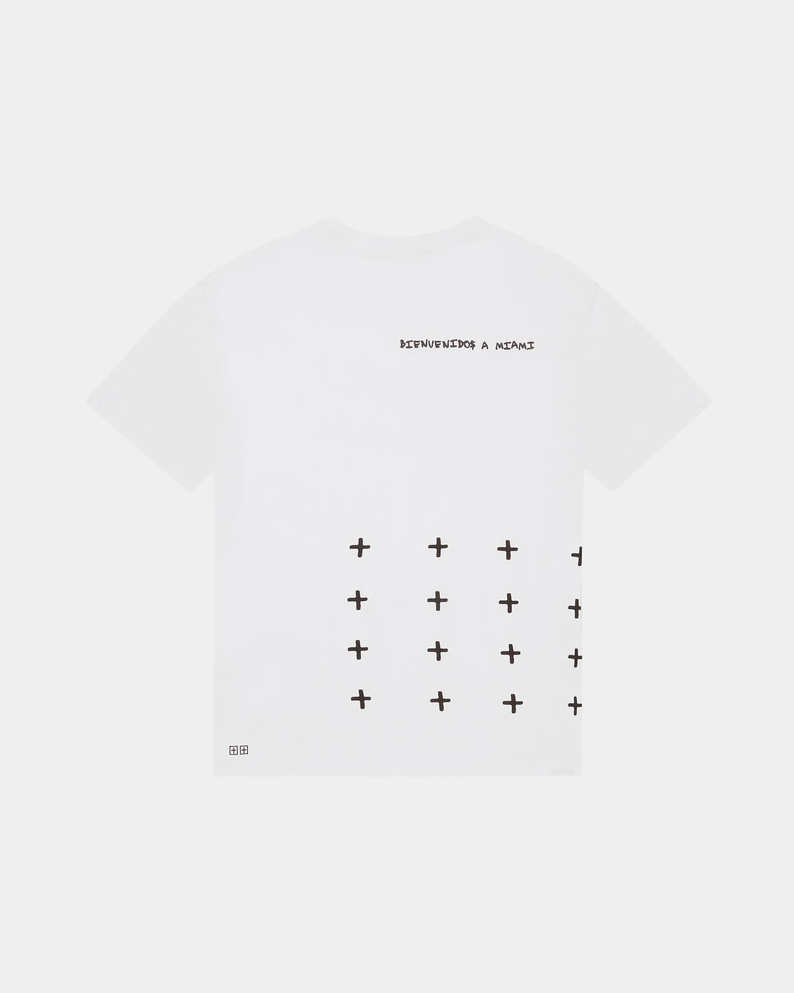 MIAMI 4X4 BIGGIE SS TEE TRU WHITE Comfy and Soft Flexible Neckline