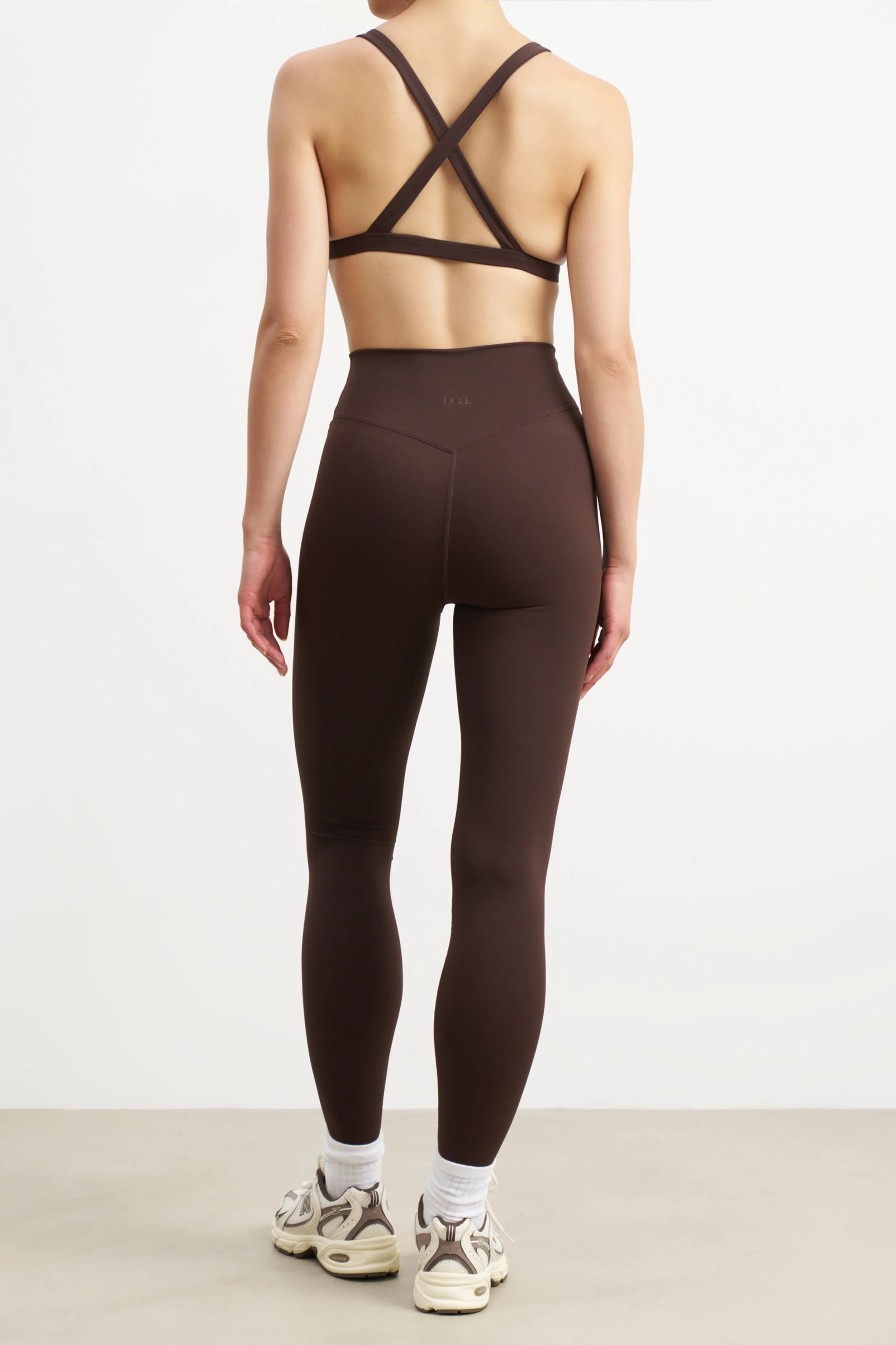 Base Sculpting Leggings - Carob AbrasionResistant Fabric