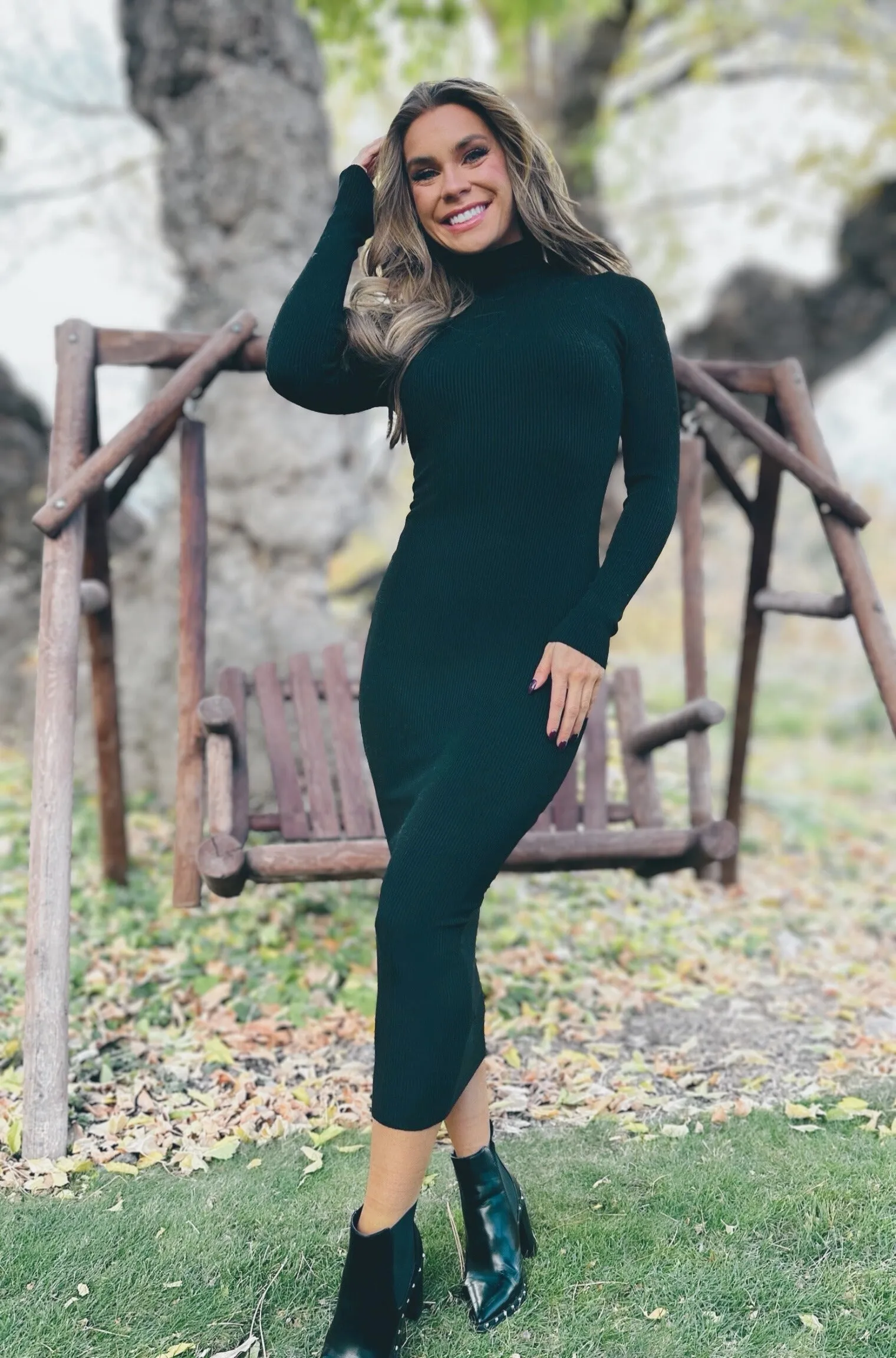 Monroe Sweater Dress - FINAL SALE Urban Feel Timeless Comfort Wear