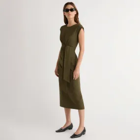 Fei Tie-Front Organic Cotton Dress Mid layer