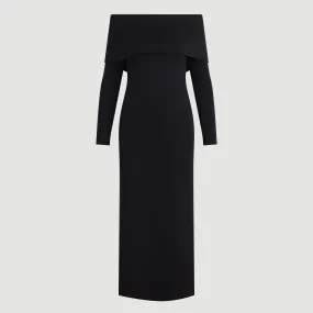 Soft Pleats Morgan Split Foldover Jersey Dress (Petite)