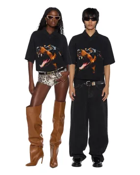 MOWALOLA DOBERMAN JERSEY BLACK Cozy Knit