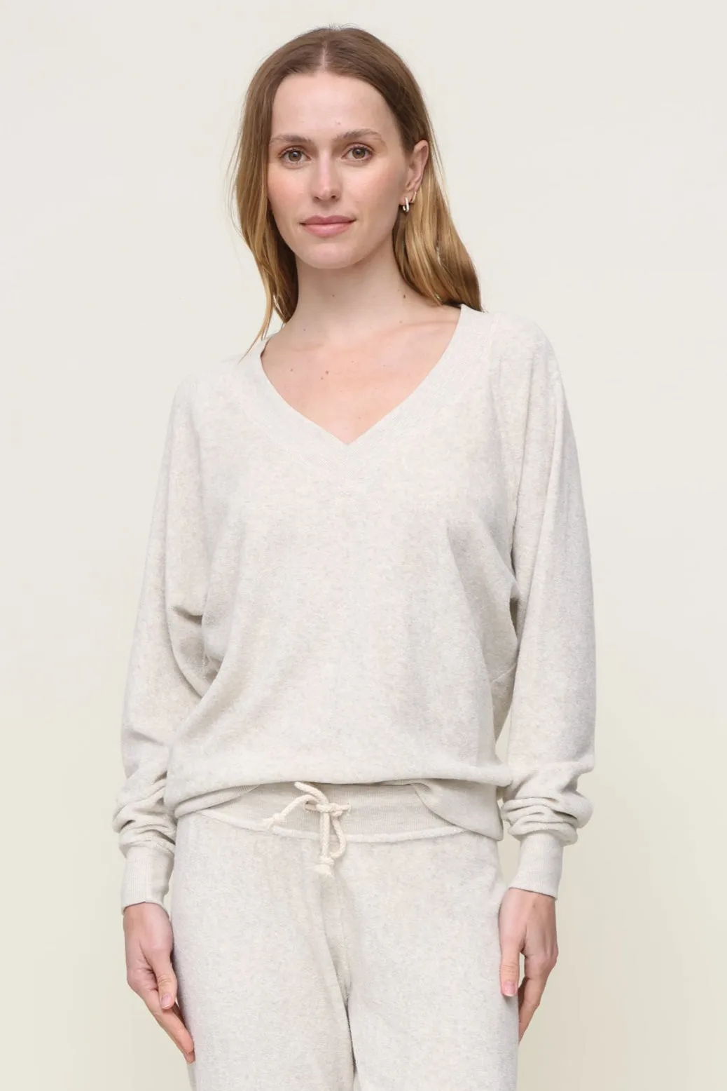 Layered Look HypoallergenicFabric Sonny Loop Terry Sweatshirt