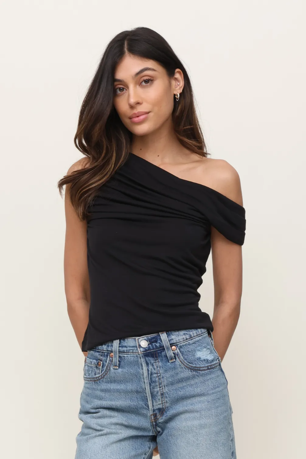 ReflectiveDetails Jenner Asymmetrical Top