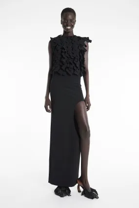 Bound Seam Edges UltravioletProtectionFabric Multi Rectangle Floating Top Black